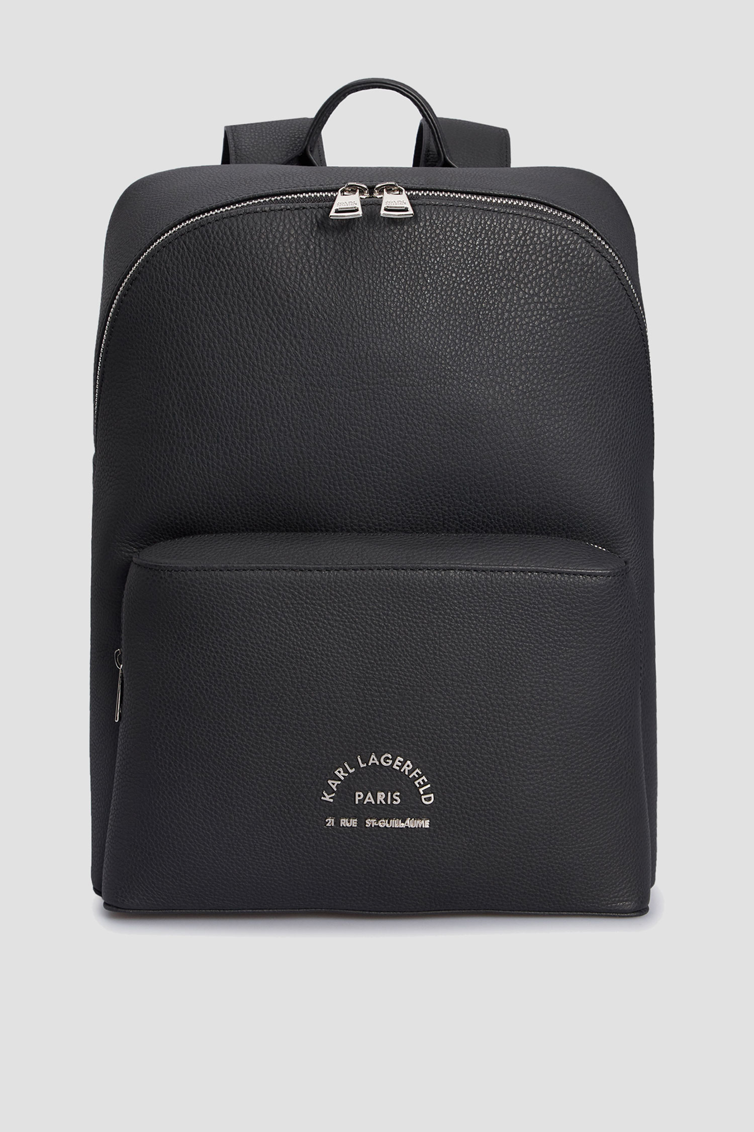 Мужской черный кожаный рюкзак Karl Lagerfeld 532451.815908;990