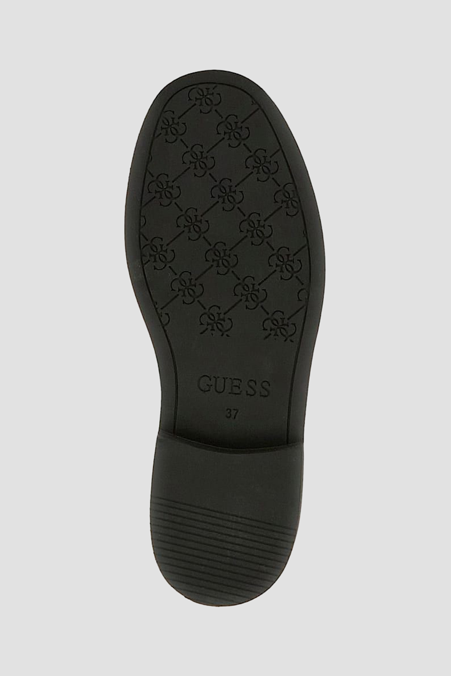 Женские черные кожаные лоферы Guess FLPSHU.LEA14;BLACK
