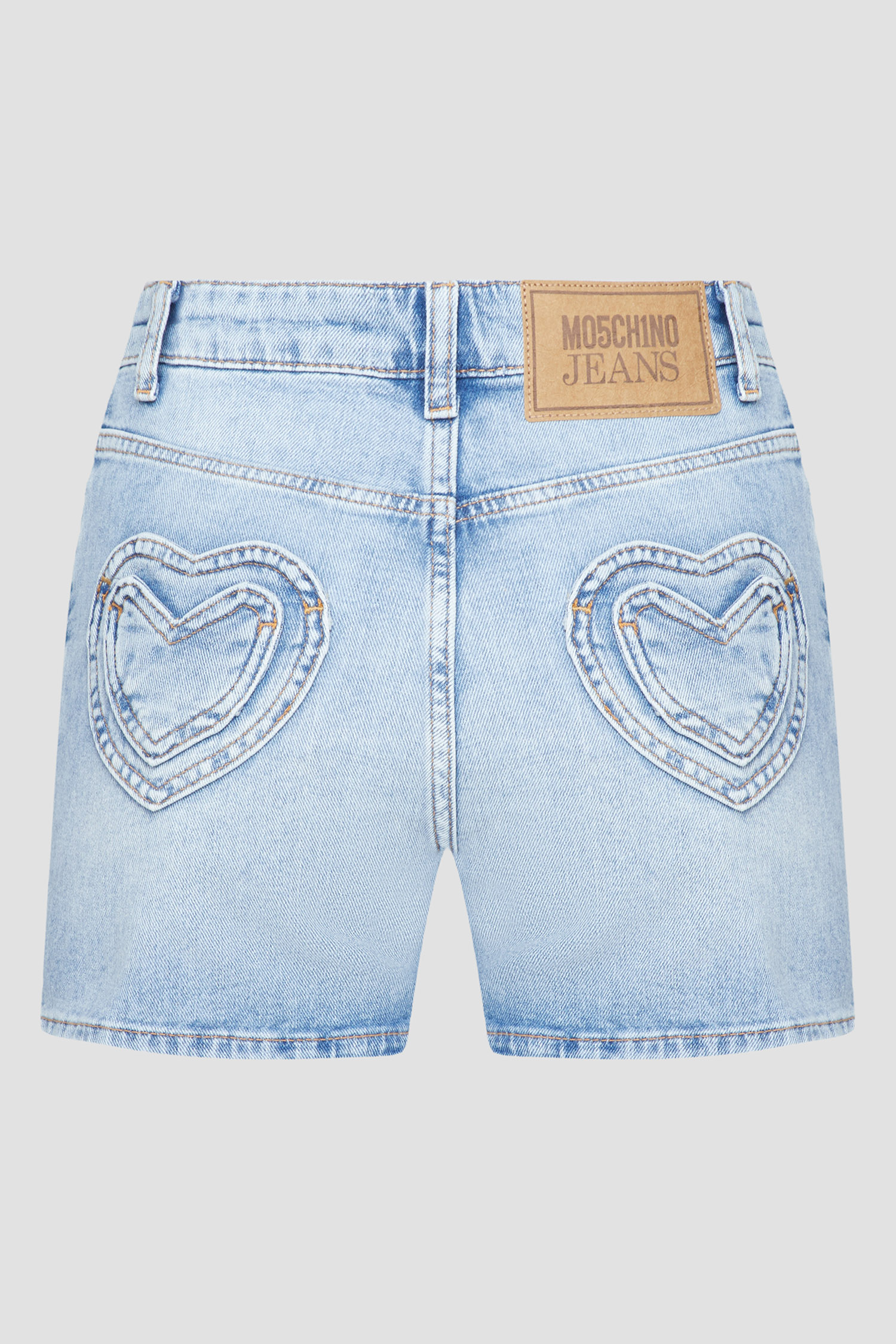 Женские голубые джинсовые шорты Moschino J0302.3739;1295