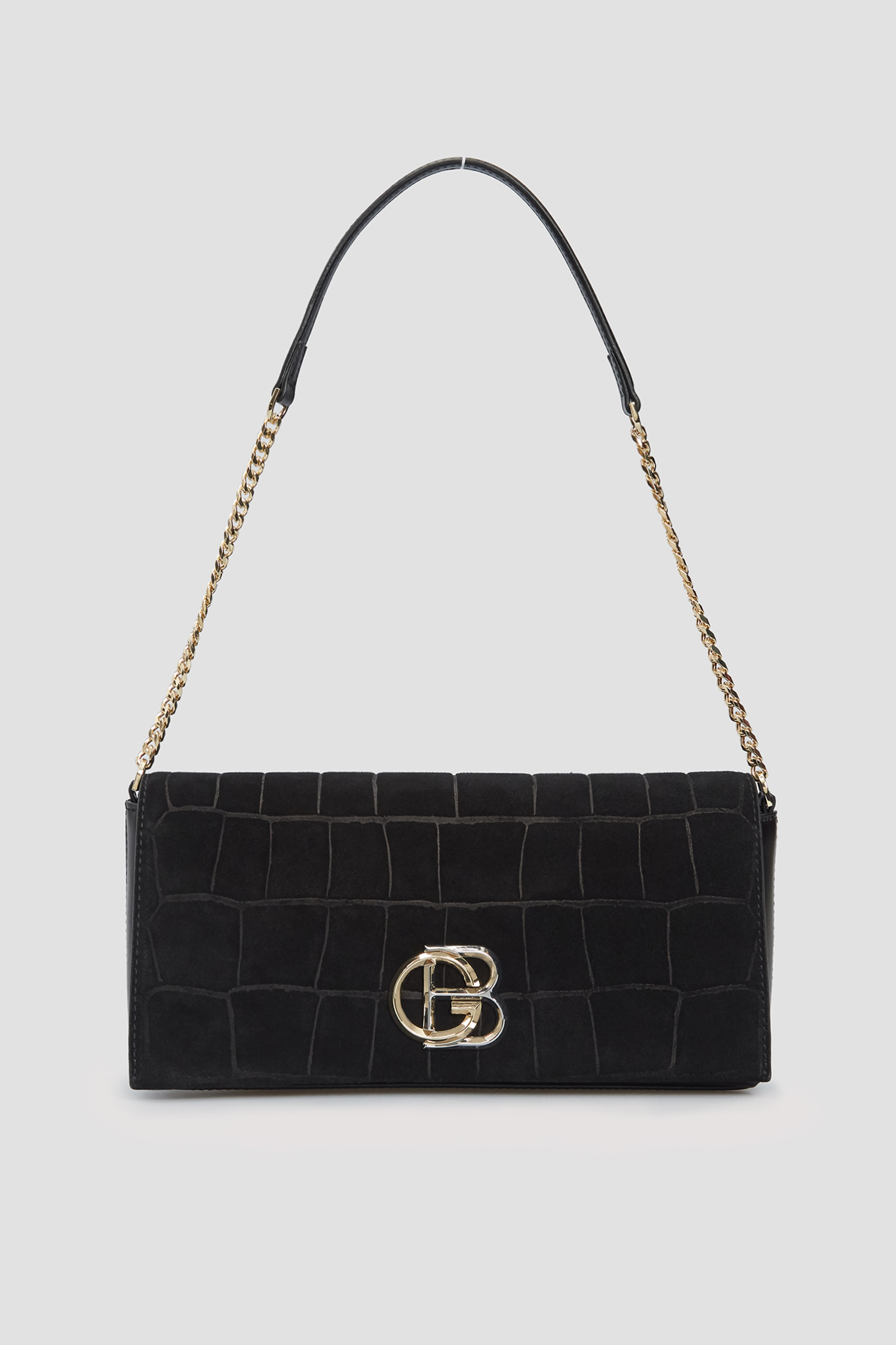 Жіноча чорна шкіряна сумка Baldinini G4BPWG6C0042;999
