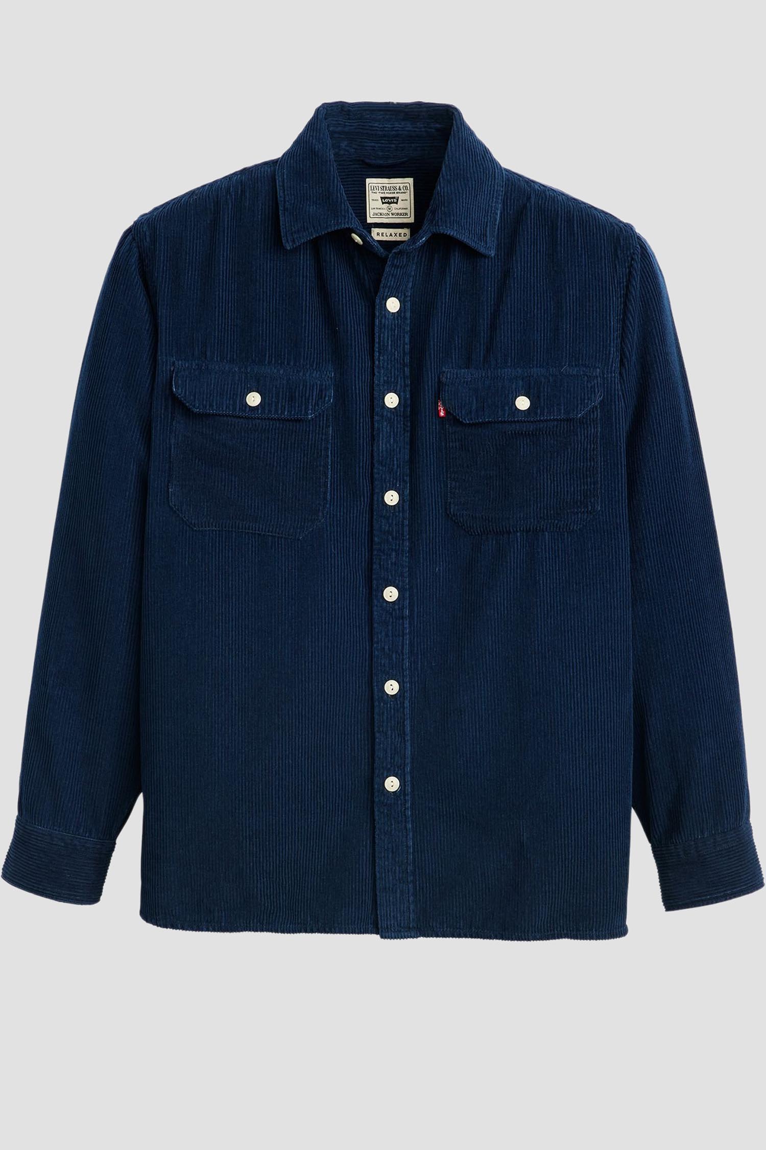 Мужская темно-синяя вельветовая рубашка Levi’s® 19573;0230