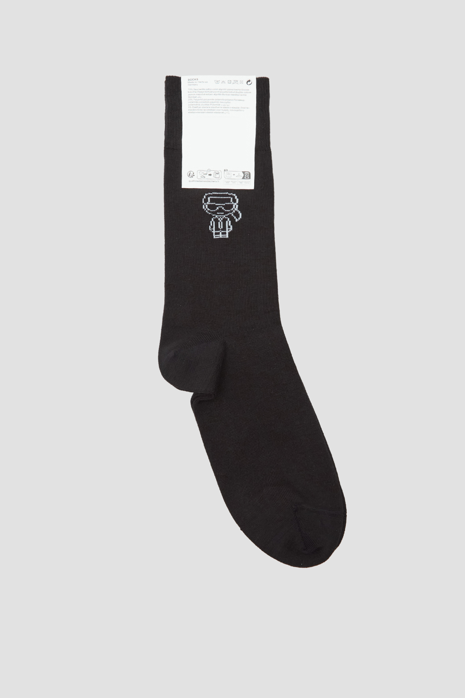 Мужские черные носки Karl Lagerfeld 542102.805512;990
