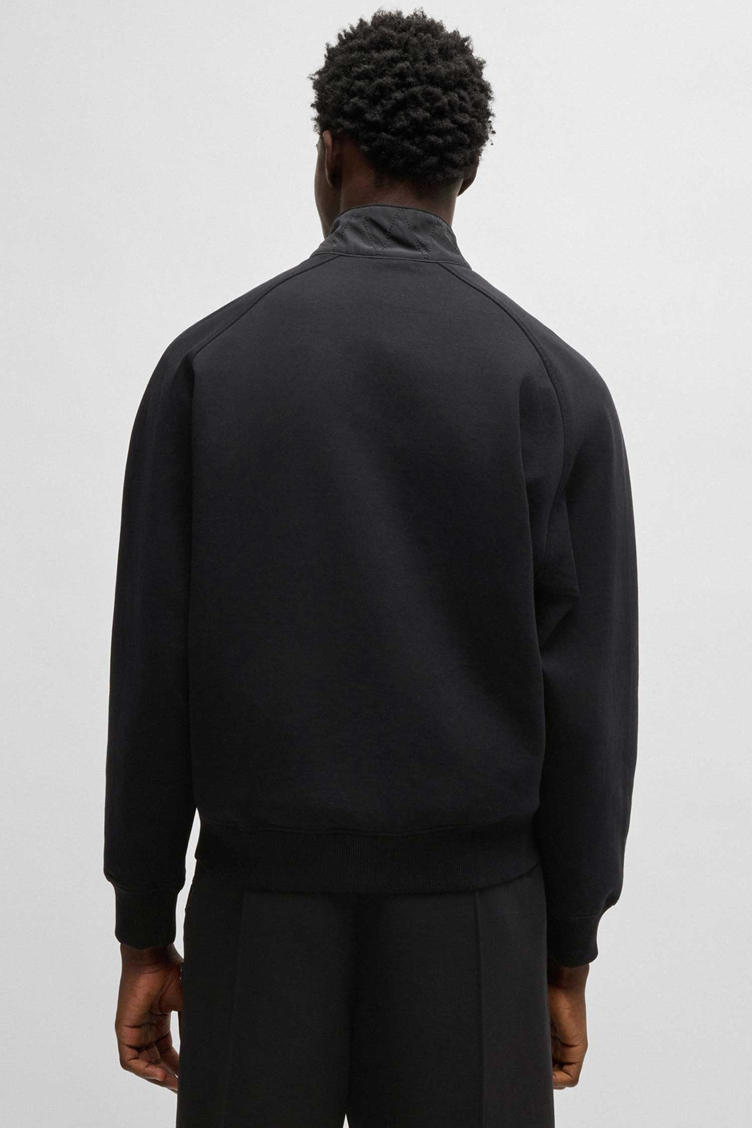 Чоловіча чорна спортивна кофта HUGO 50536336;001