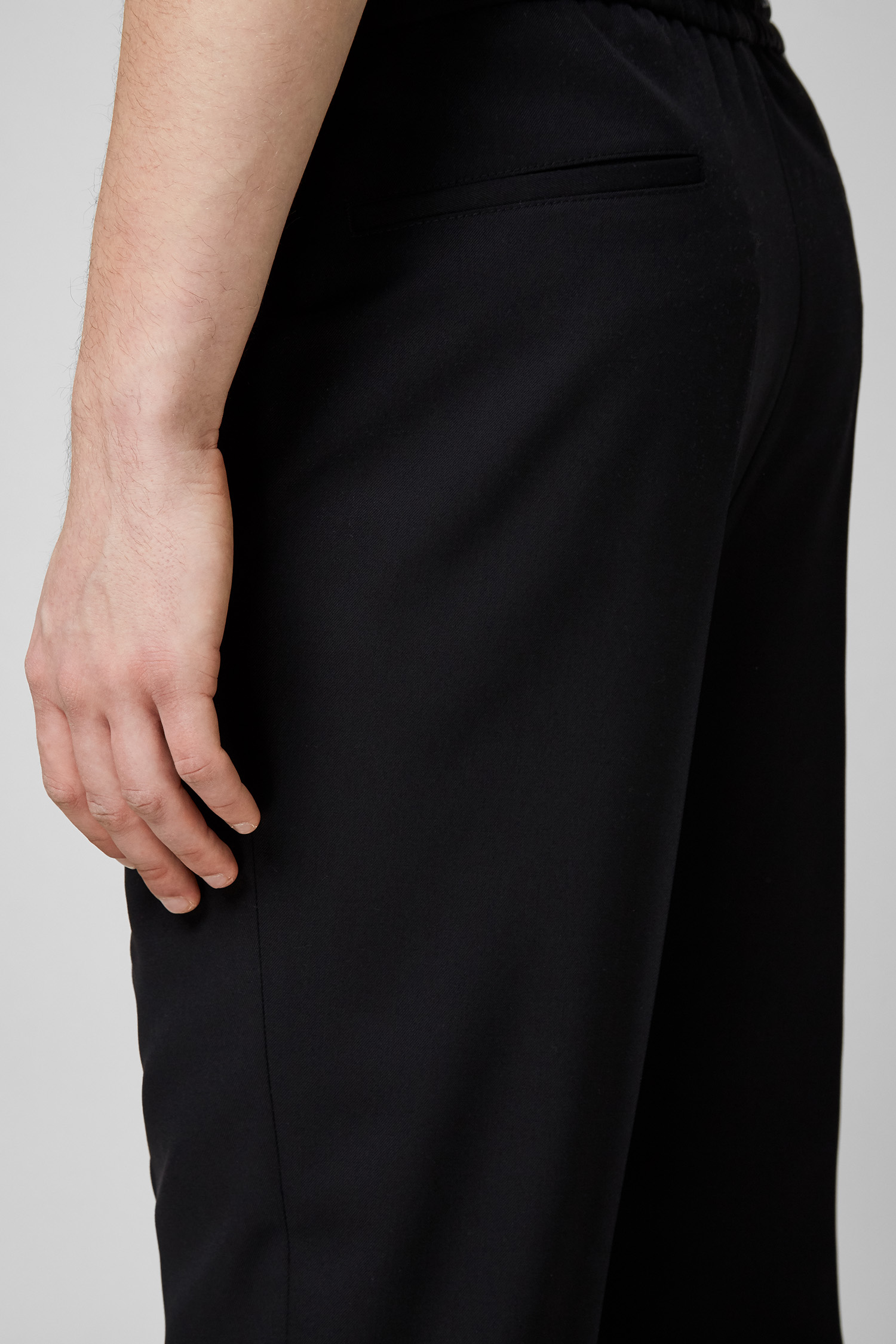 Чорні вовняні брюки для хлопців Karl Lagerfeld 511083.255043;990