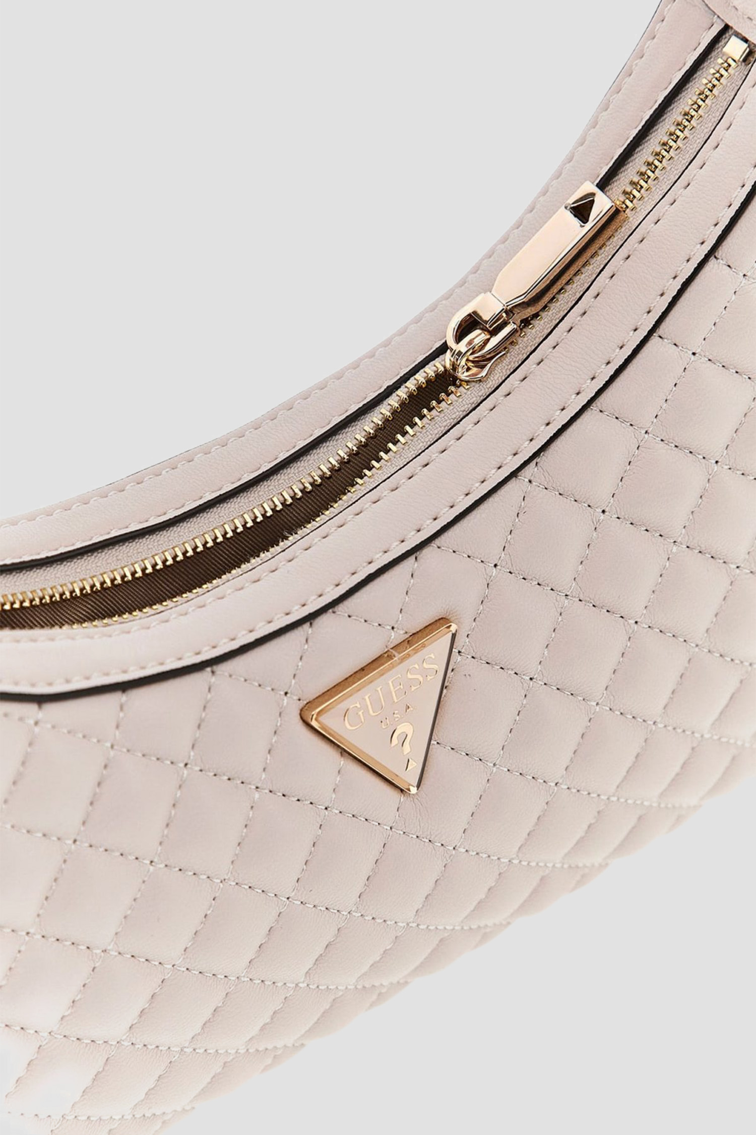 Женская бежевая сумка Guess HWEQG9.54117;STO