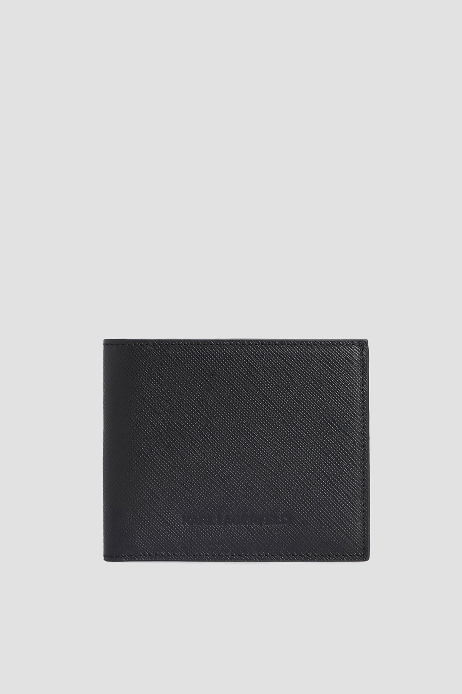 Мужской черный кожаный кошелек Karl Lagerfeld 502452.815413;990