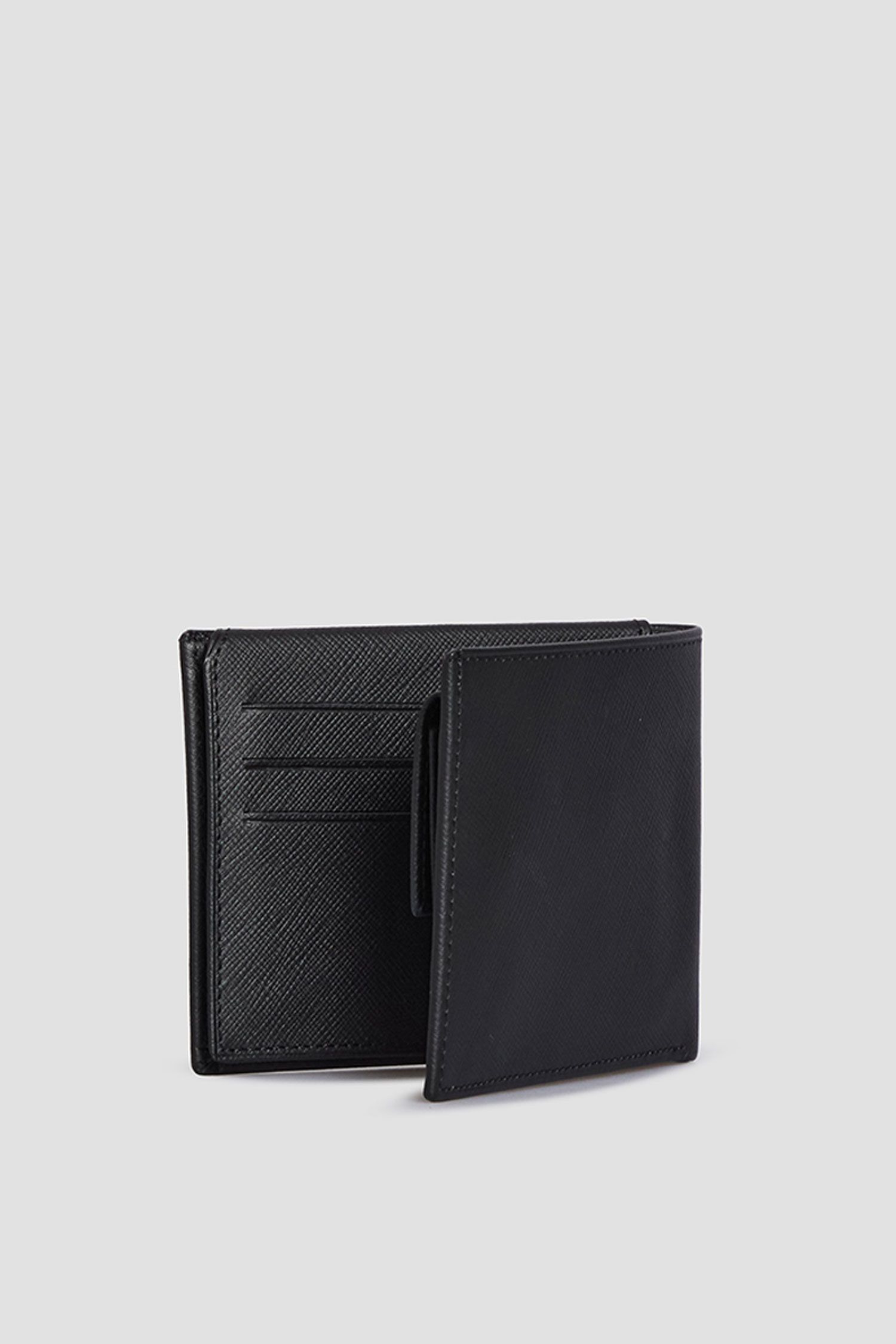 Мужской черный кожаный кошелек Karl Lagerfeld 551455.815422;990