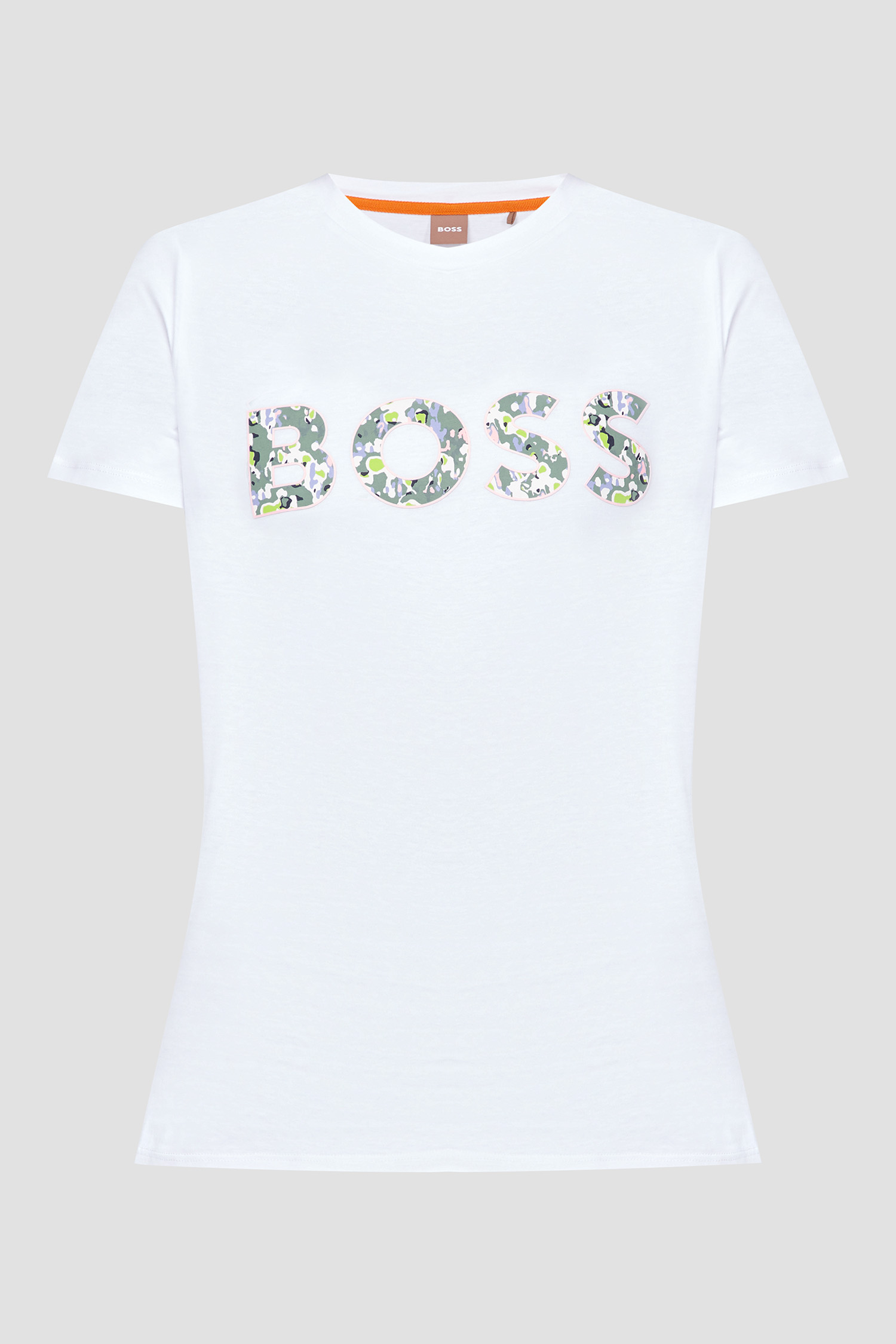 Женская белая футболка BOSS 50479981;100