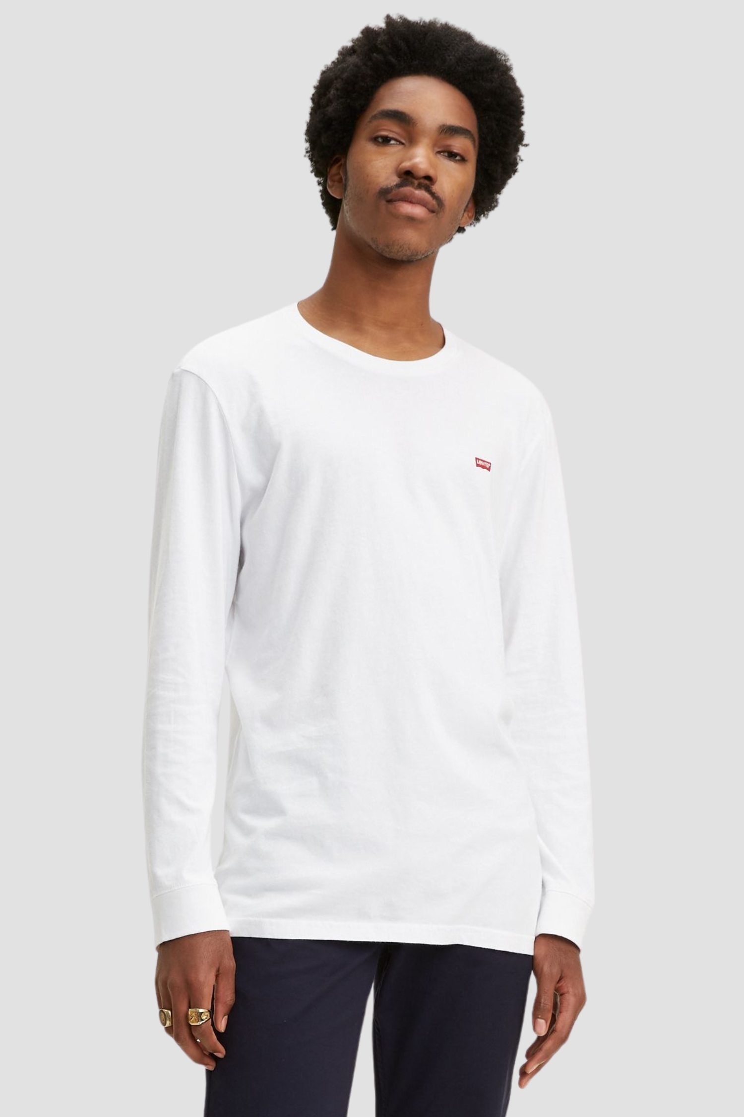 Мужской белый лонгслив Levi’s® 72848;0000