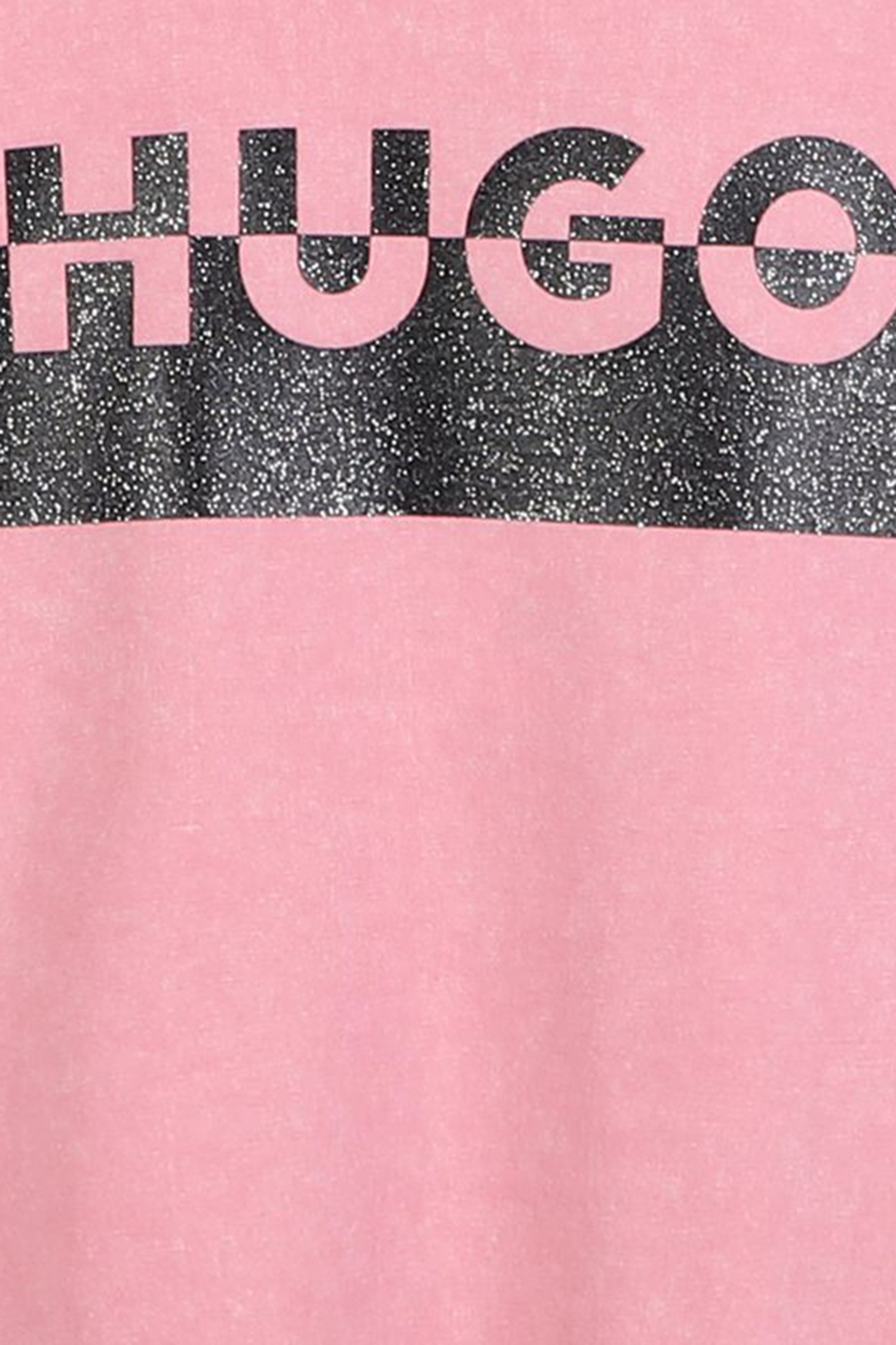 Дитяча рожева футболка HUGO kids G00488;48H