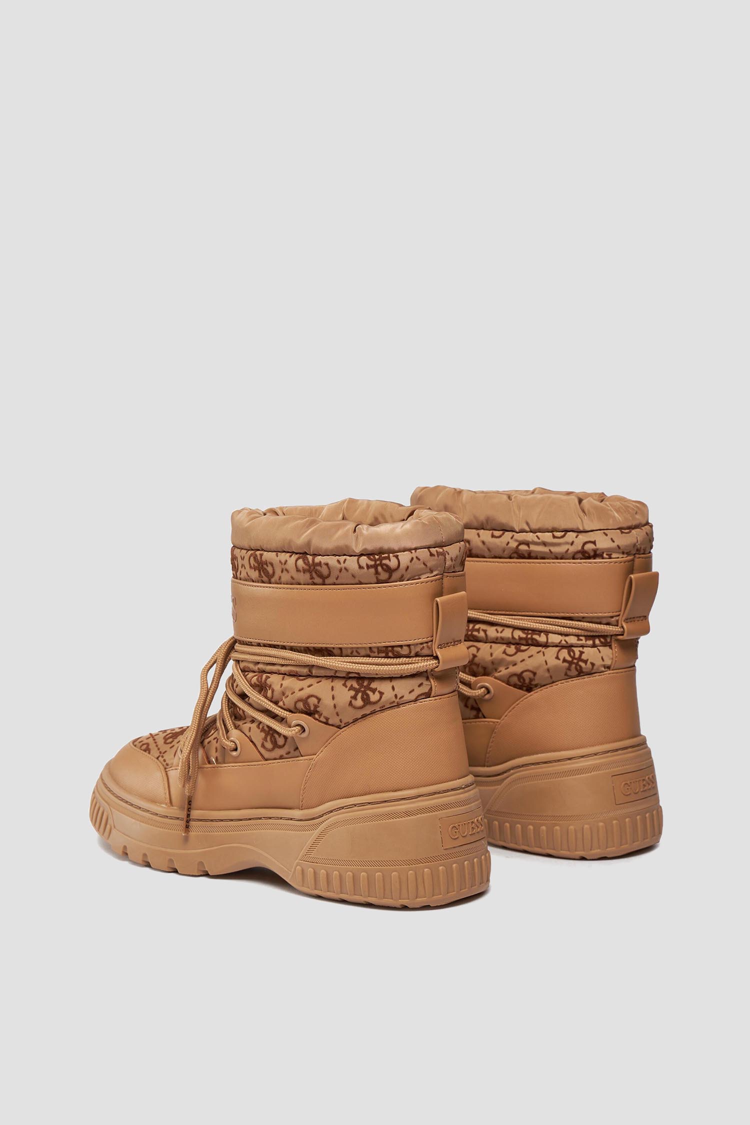 Женские бежевые дутики Guess FL8DRA.FAL10;BEIBR