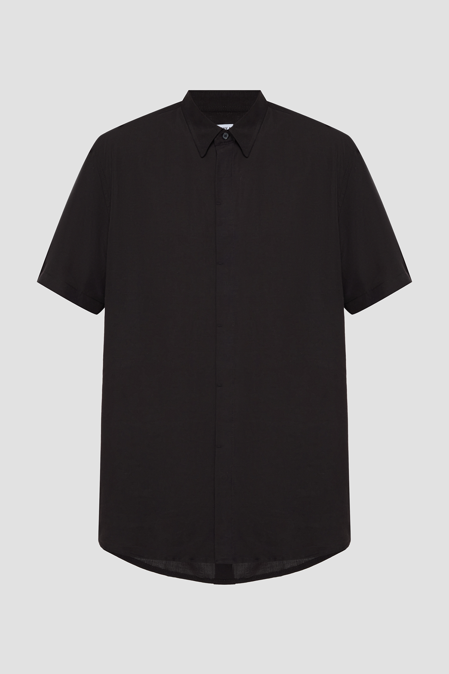 Мужская черная рубашка Antony Morato MMSS00194.FA400094;9000