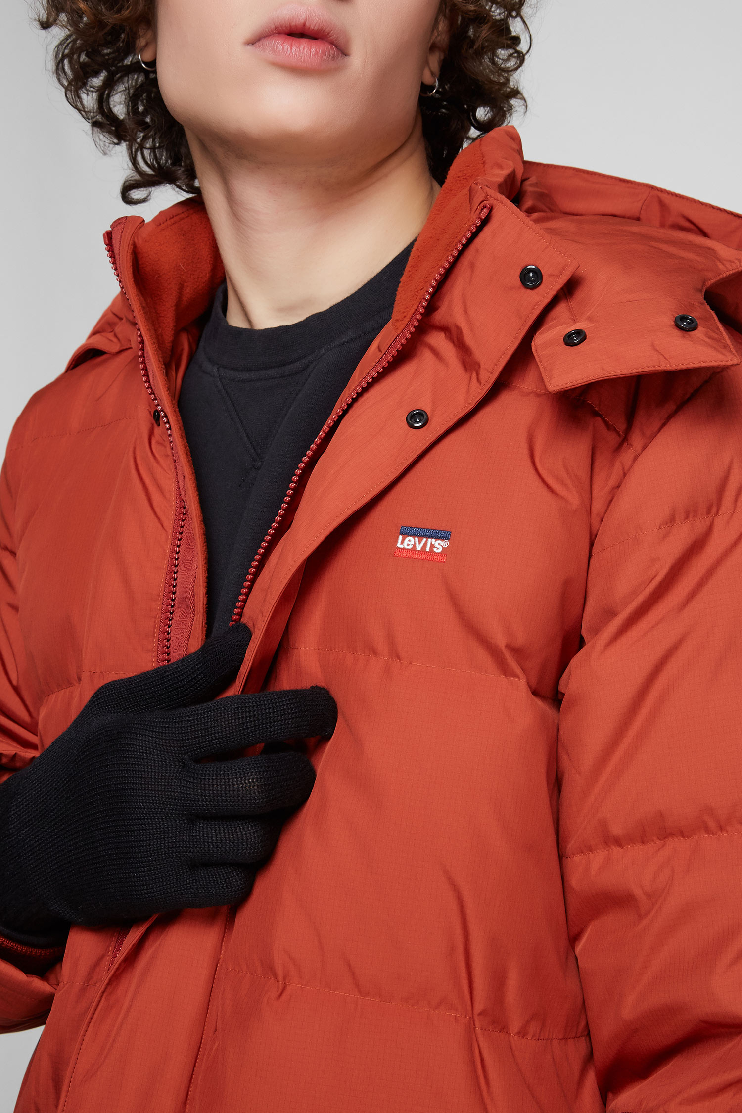 Чоловічий рудий пуховик Levi’s® A0950;0001