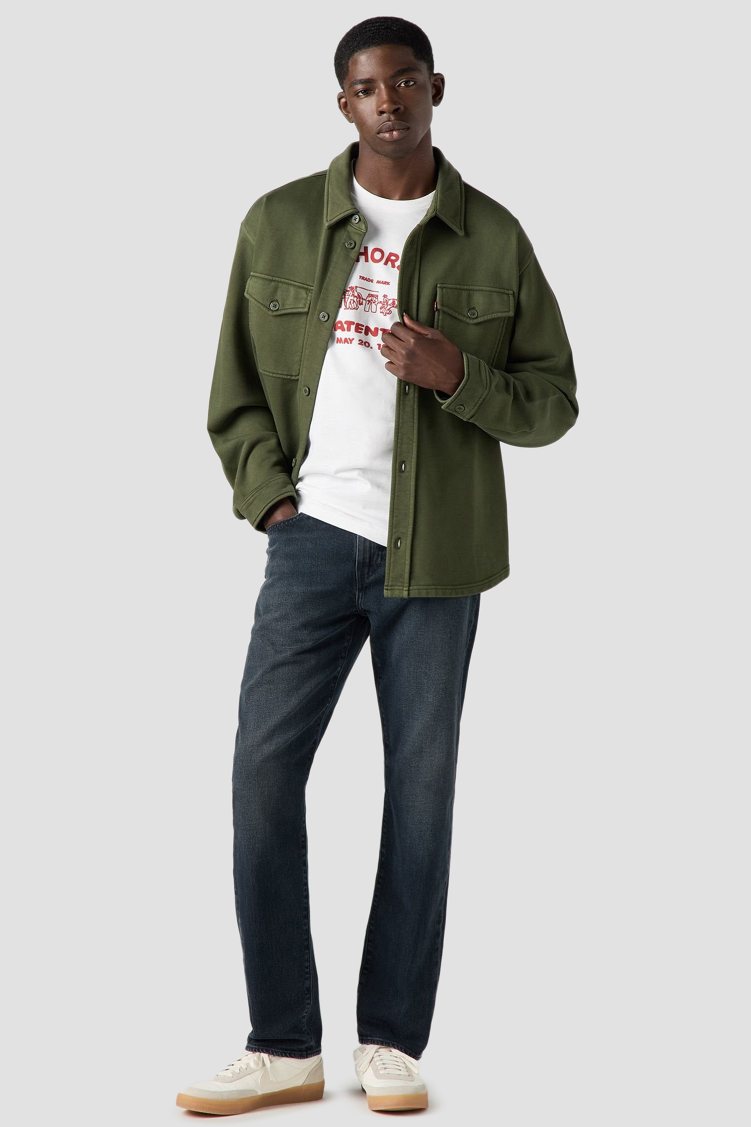 Чоловічі темно-сині джинси 502™ Taper Levi’s® 29507;1574
