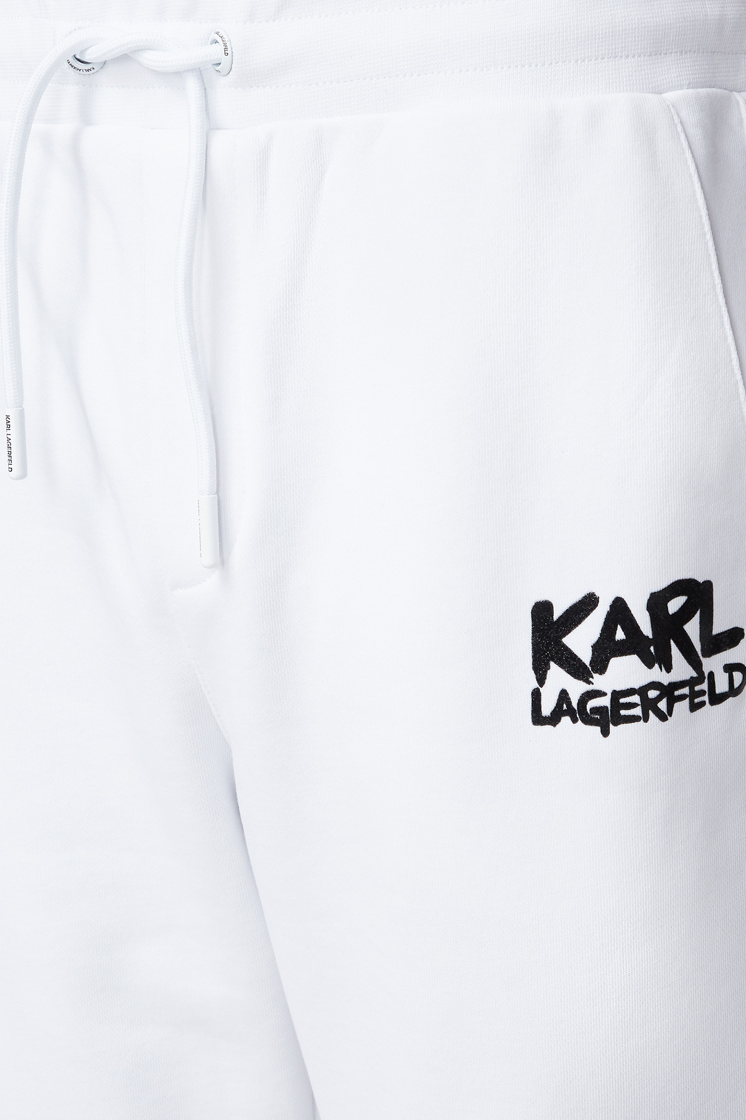 Мужские белые спортивные брюки Karl Lagerfeld 531900.705081;10