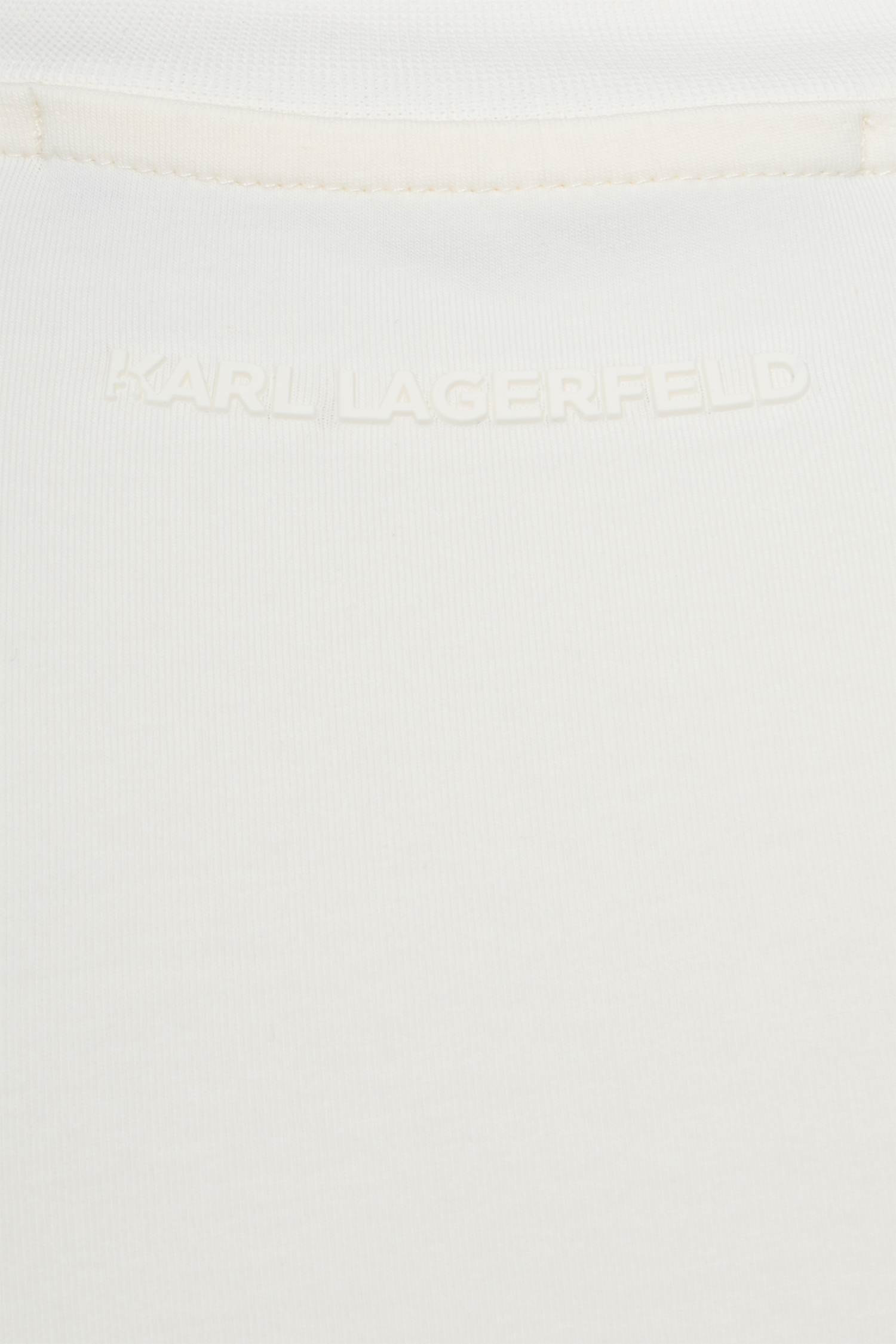 Мужская белая футболка Karl Lagerfeld 563221.755045;60