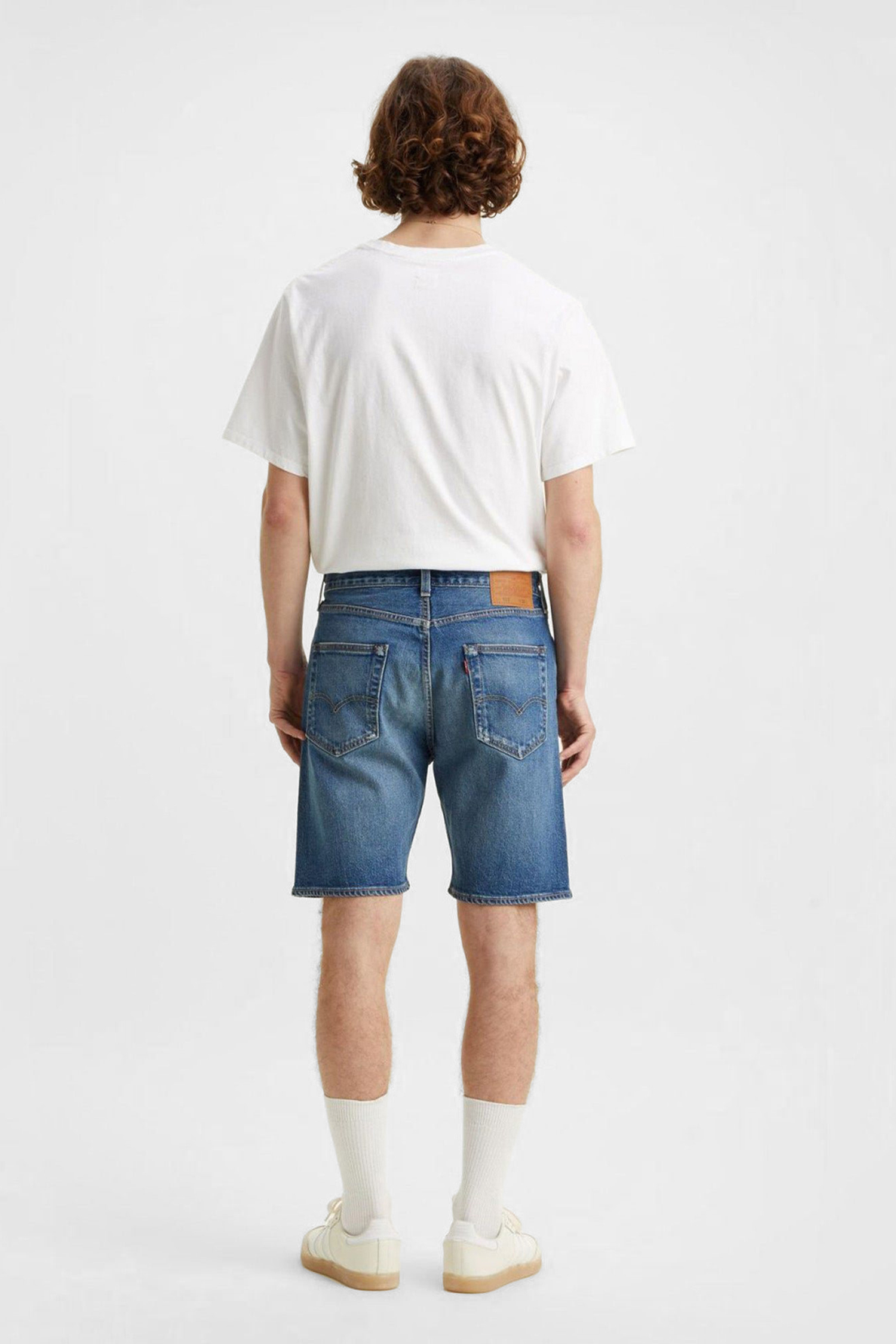 Мужские синие джинсовые шорты 501® Levi’s® 36512;0164