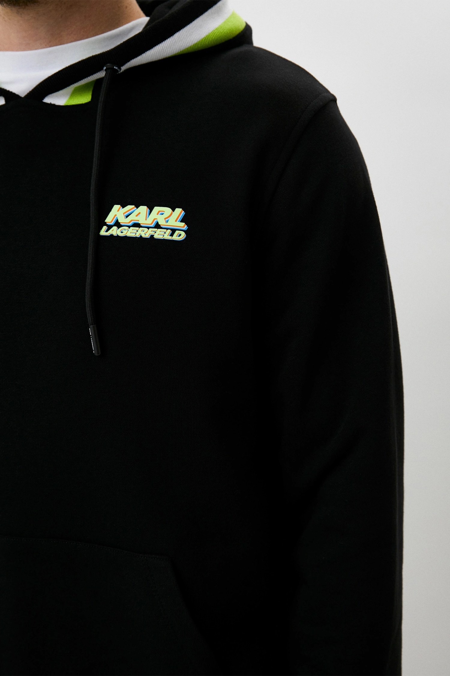 Мужское черное худи Karl Lagerfeld 523910.705084;990