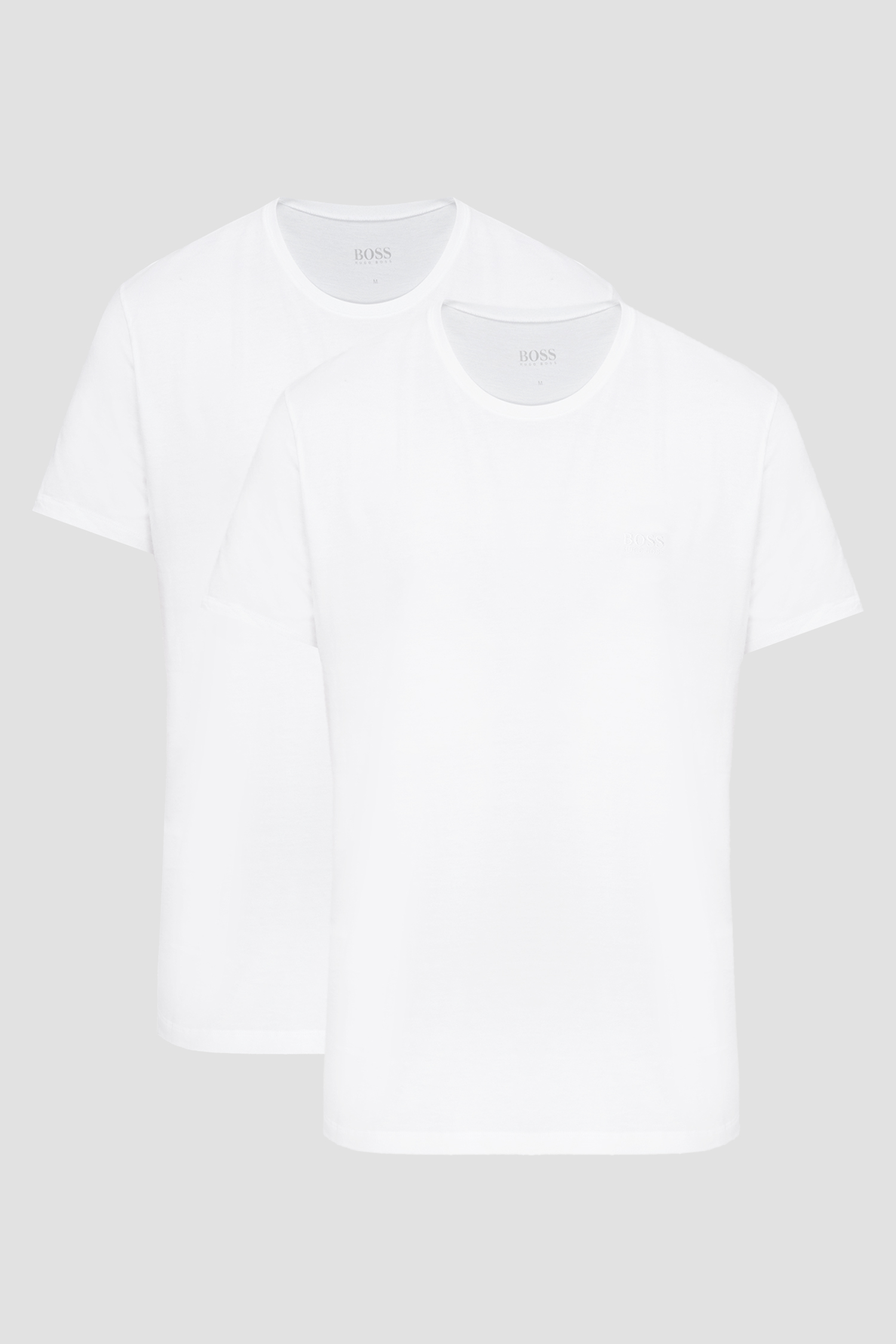 Чоловіча біла футболка (2 шт) BOSS 50325390;100