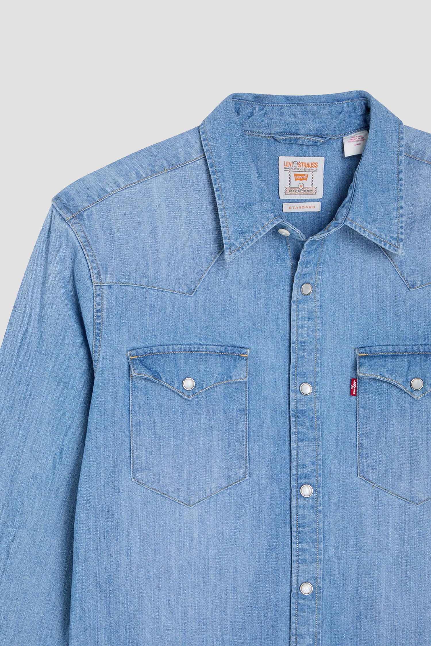 Чоловіча блакитна джинсова сорочка Levi’s® 85744;0047