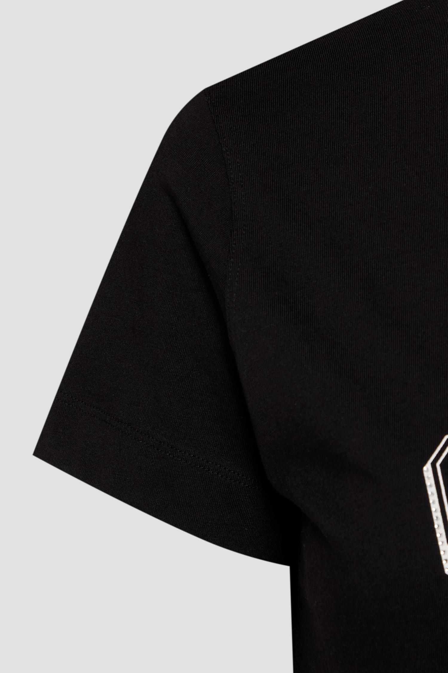 Жіноча чорна футболка Guess W5BI14.I3Z14;JBLK