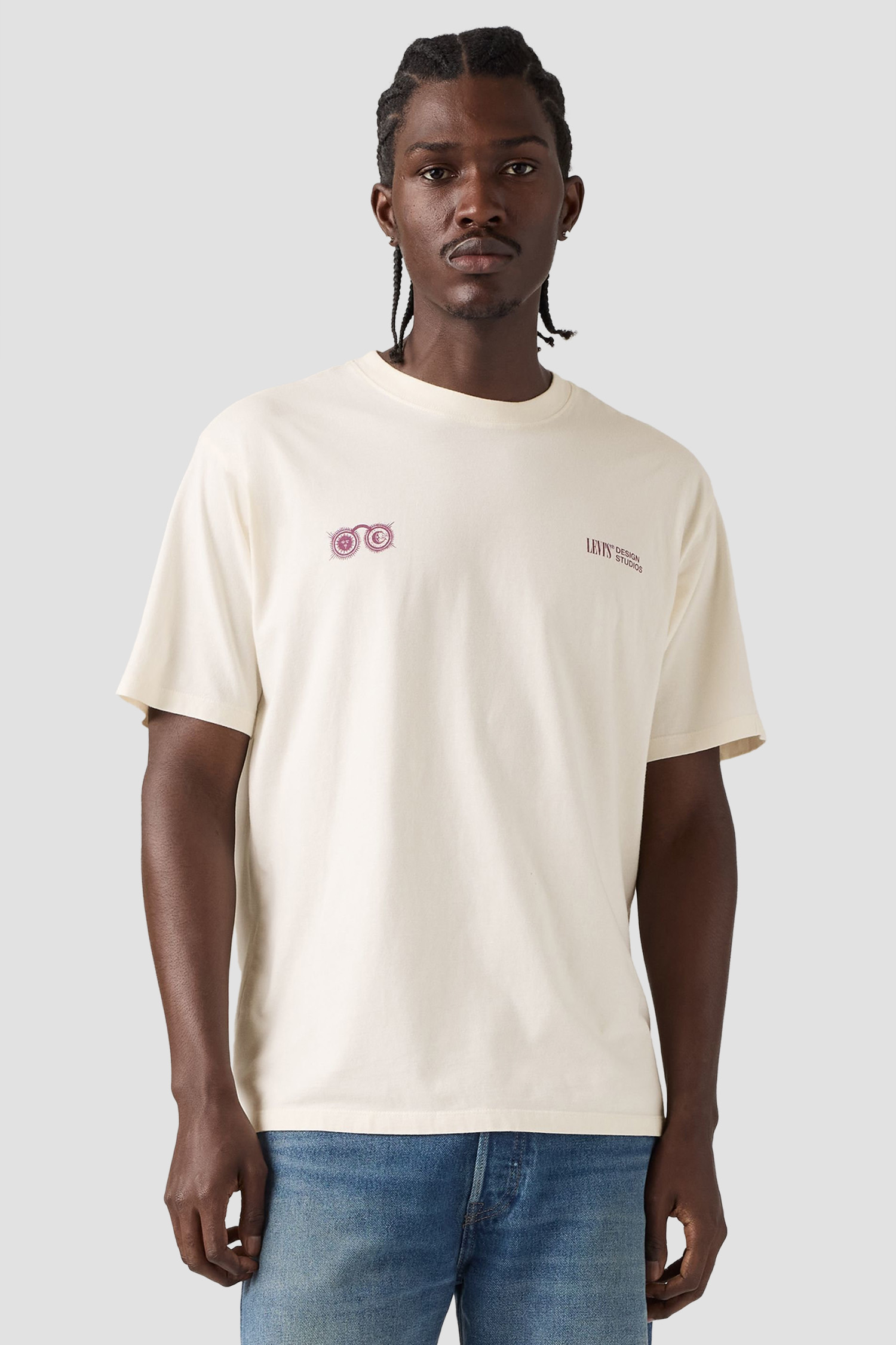 Мужская белая футболка Levi’s® 87373;0431