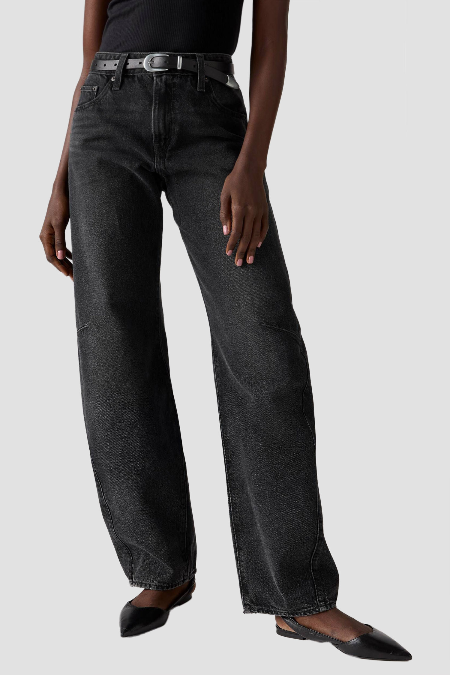 Жіночі чорні джинси Baggy Dad Barrel Levi’s® 0039A;0000