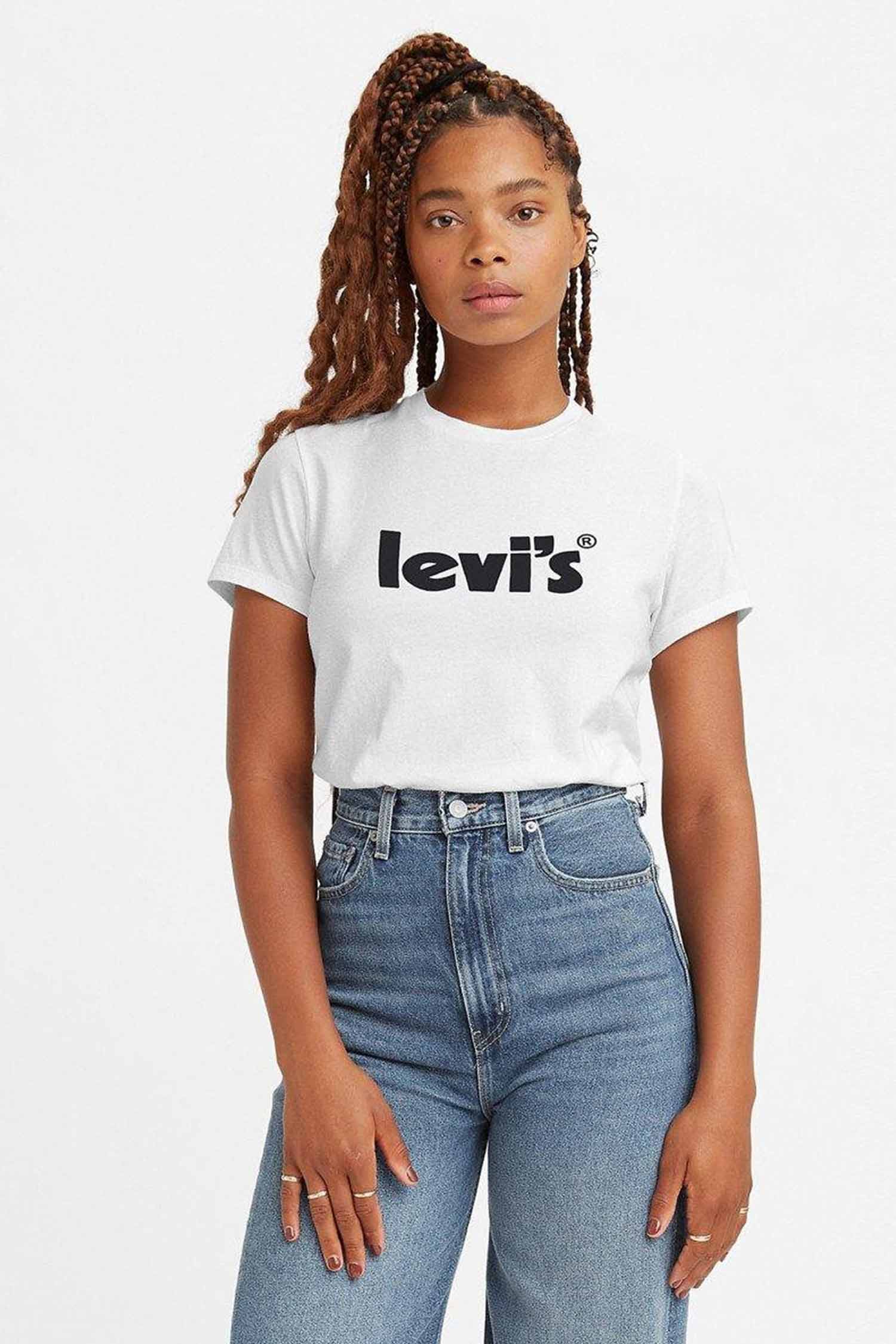 Женская белая футболка Levi’s® 17369;1770