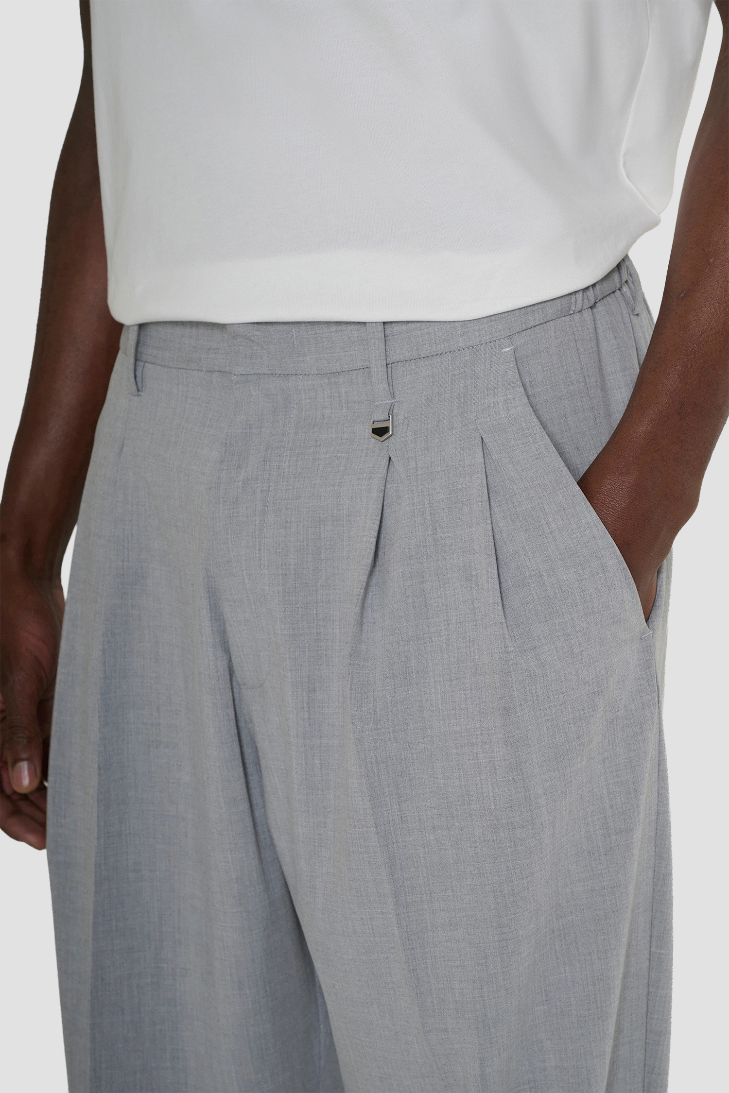 Мужские серые брюки Antony Morato MMTR00779.FA600288;9003