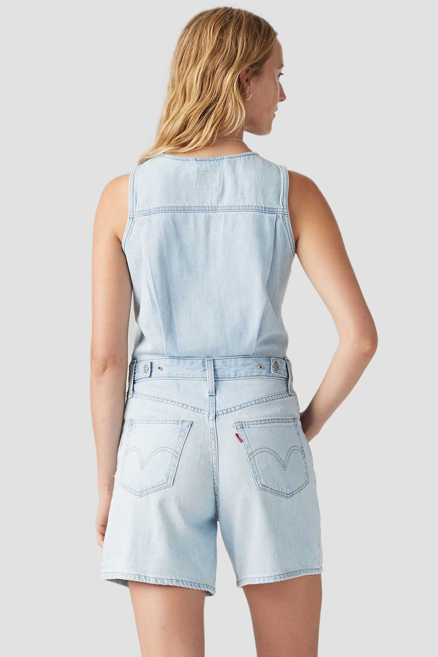 Жіночий блакитний джинсовий комбінезон Levi’s® 001WM;0000