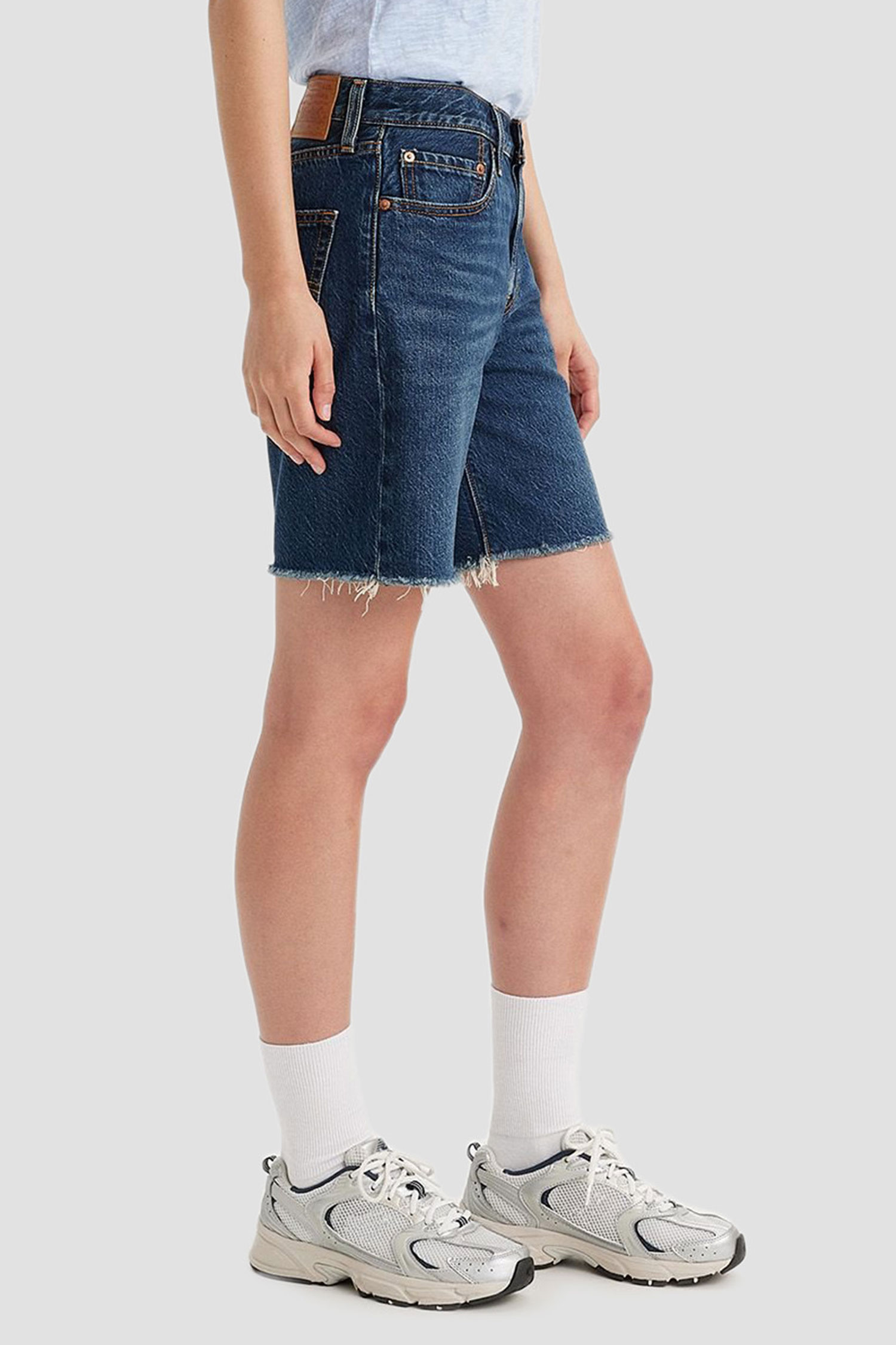 Женские темно-синие джинсовые шорты 501® '90s Lightweight Levi’s® A8433;0000