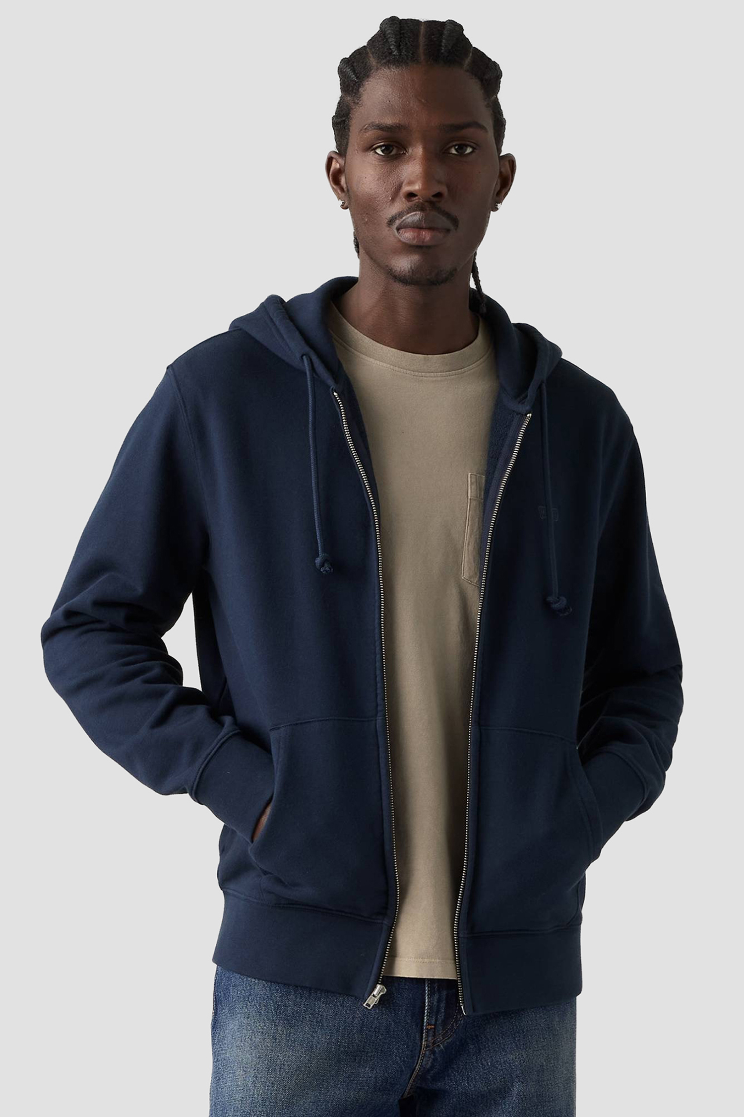Чоловіча темно-синя кофта на блискавці Levi’s® 34584;0048