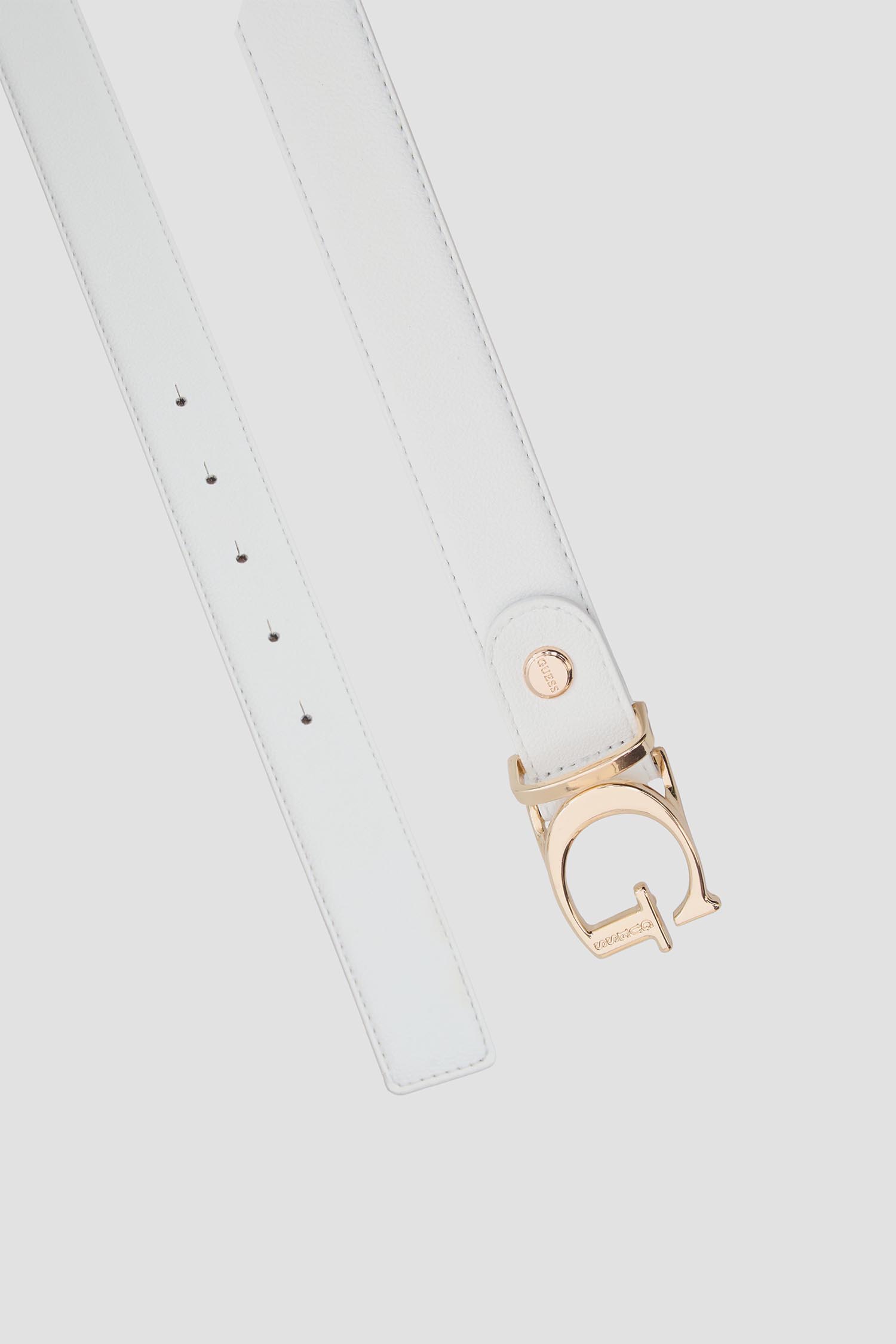 Жіночий білий ремінь Guess BW9362.P6230;WHI