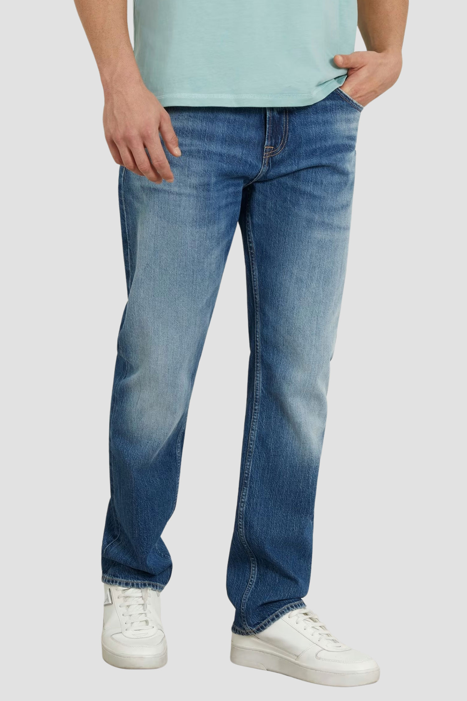 Мужские синие джинсы Guess M4RA31.D58M2;DUN9