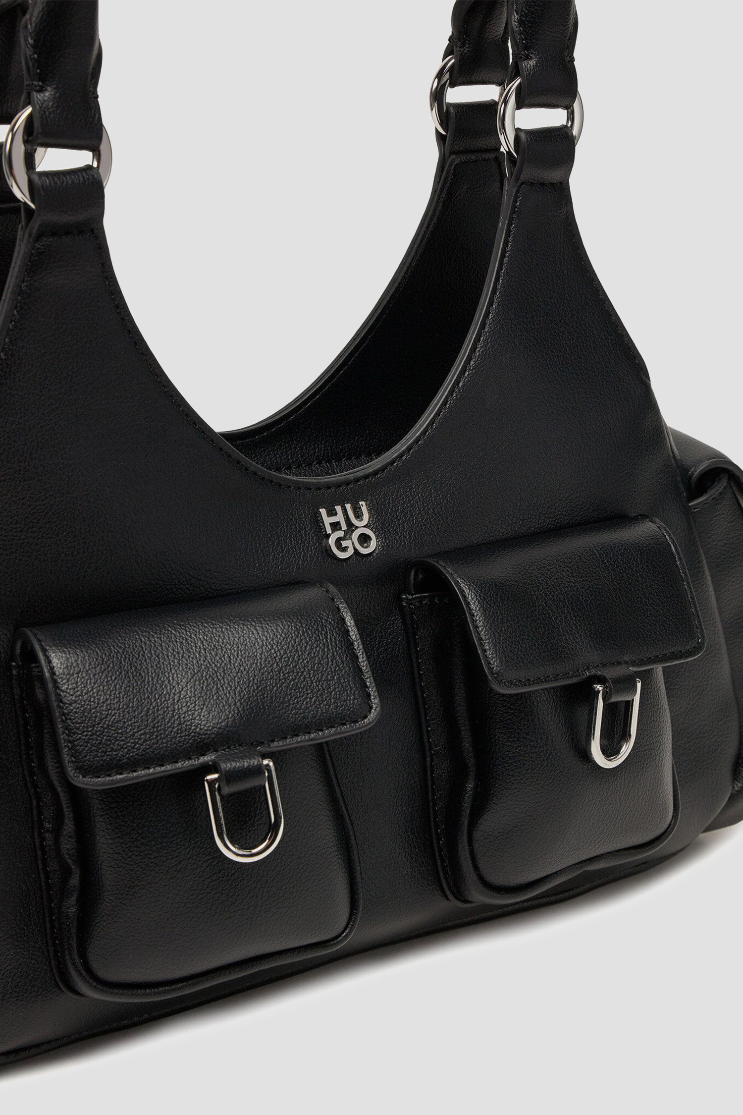 Женская черная сумка HUGO 50536067;001