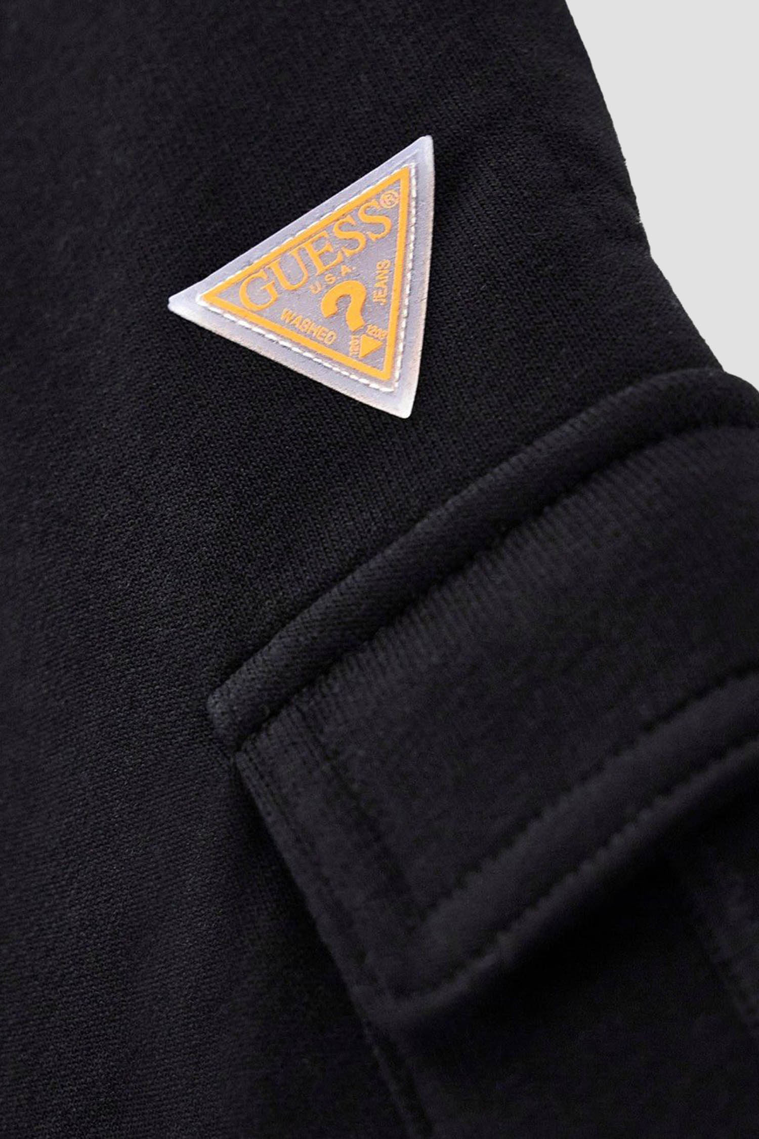 Детские черные шорты Guess Kids L4GD21.KBK32;JBLK