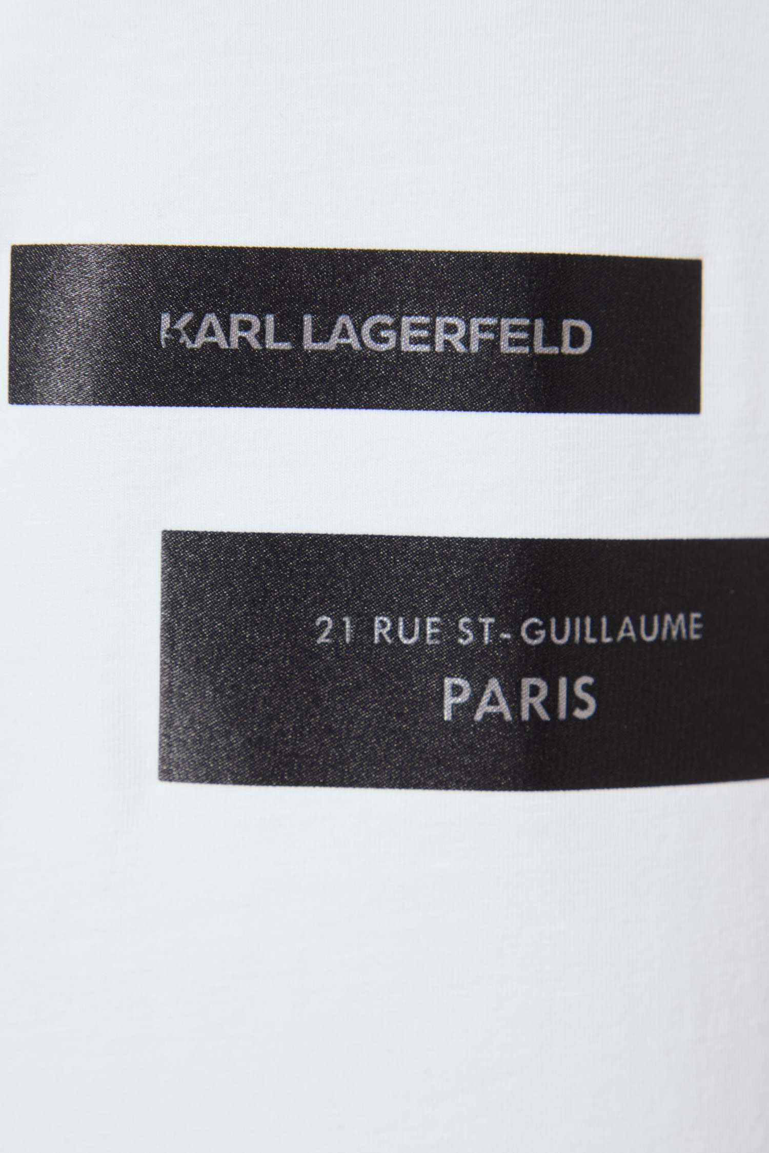 Чоловіча біла футболка Karl Lagerfeld 561221.755044;10