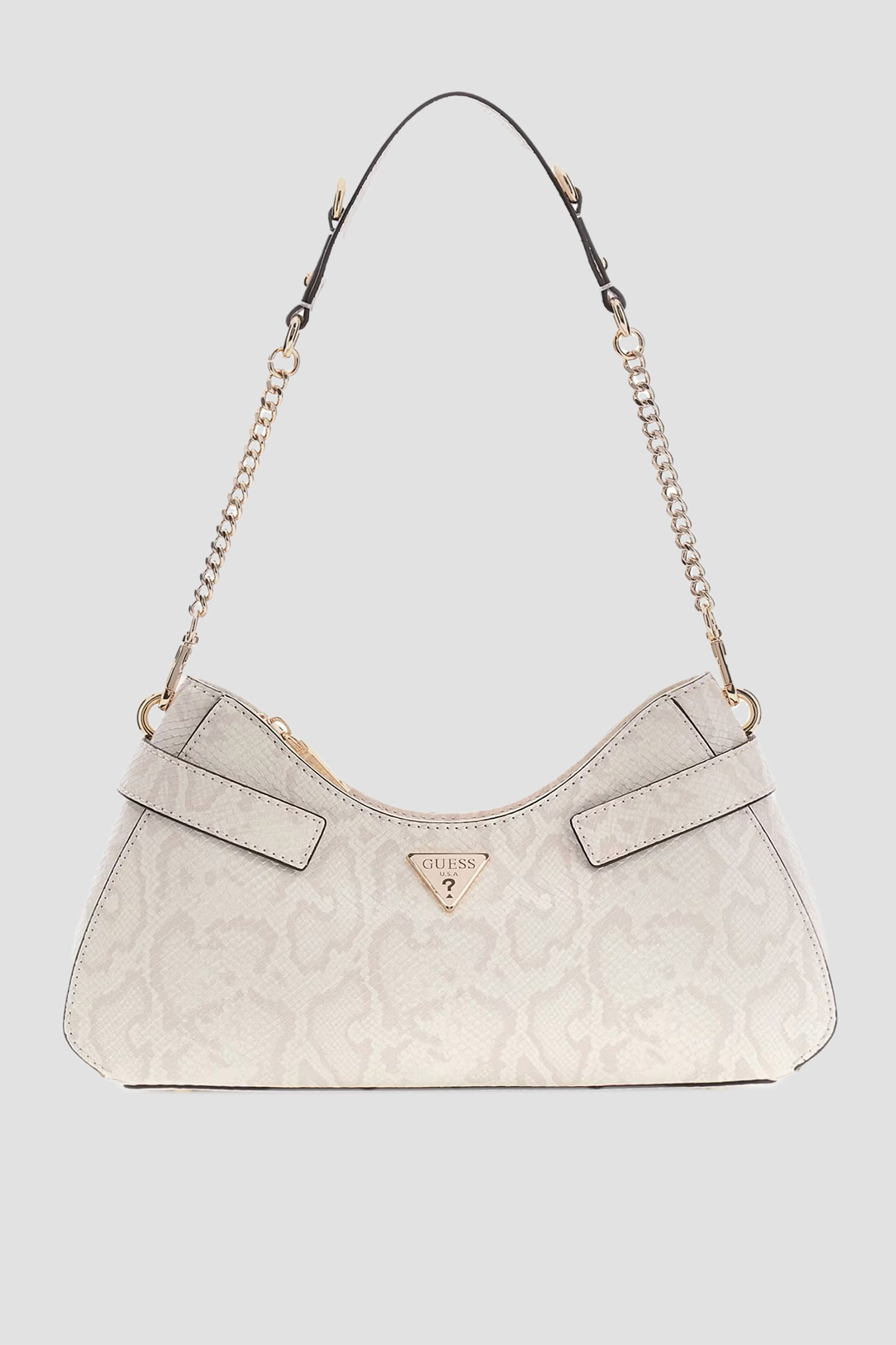 Женская белая сумка с узором Guess HWKG80.91180;OWM