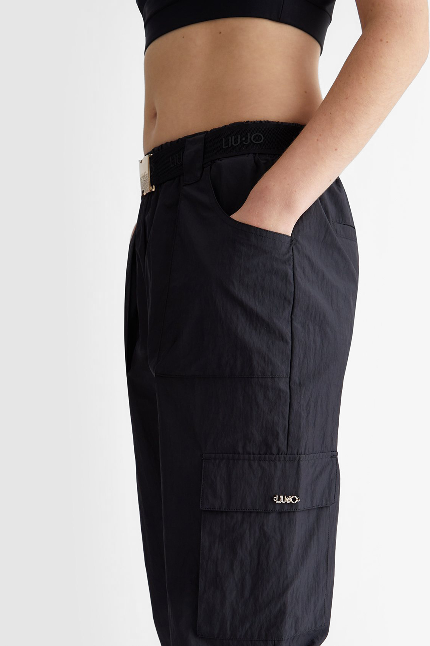 Жіночі чорні карго Liu Jo TA4198.T3767;22222