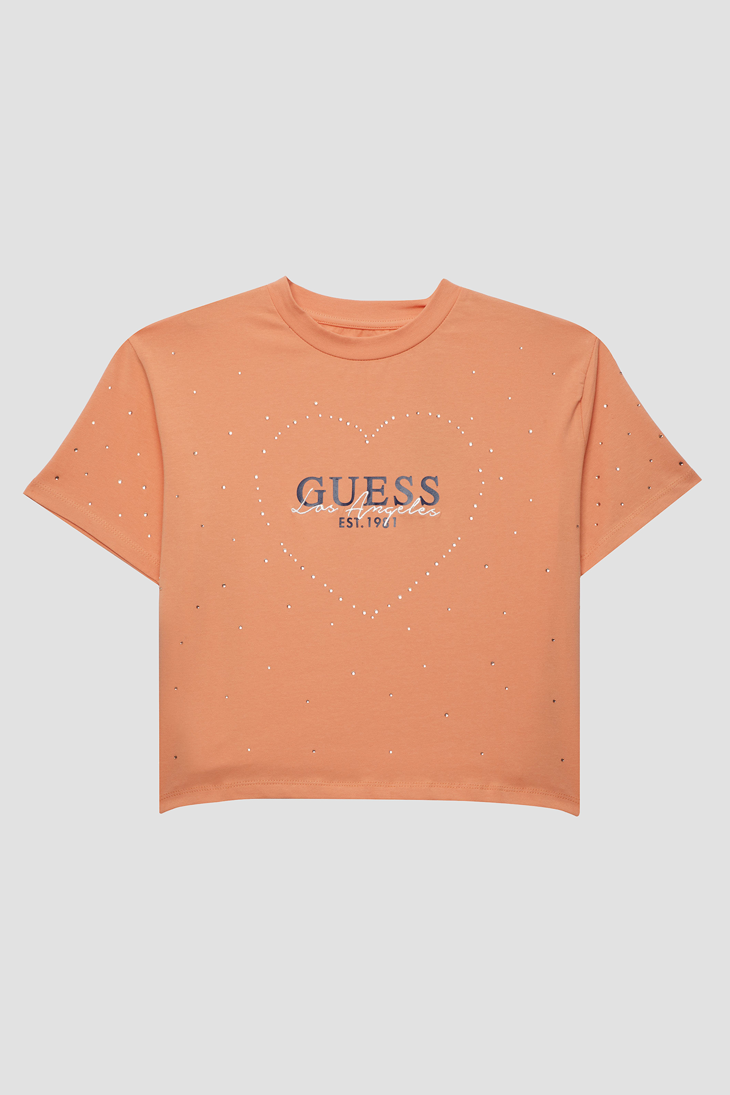 Детская персиковая футболка Guеss Kids J2BI44.J1311;G3I1
