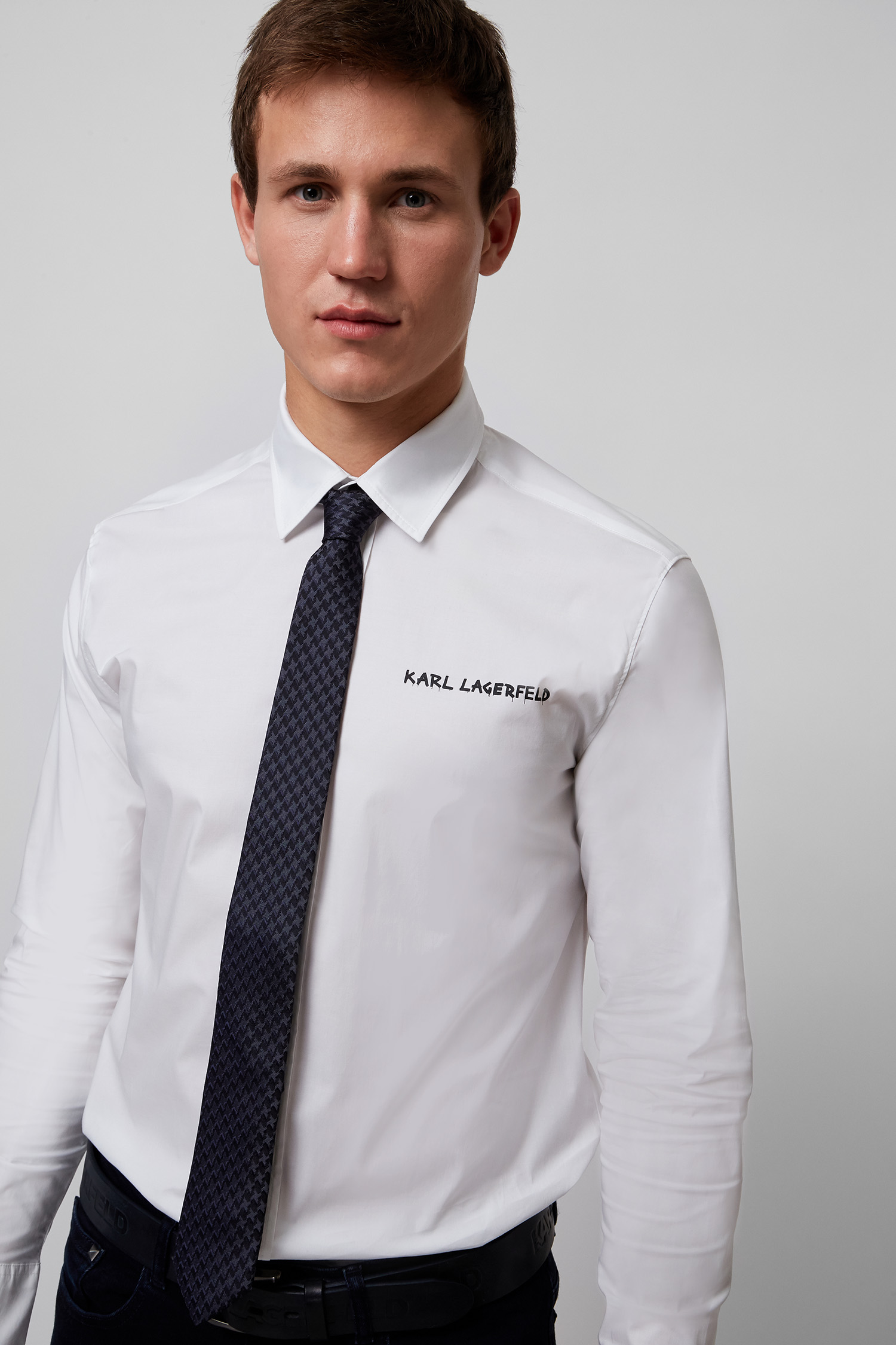 Чоловіча краватка з візерунком Karl Lagerfeld 502160.805100;990