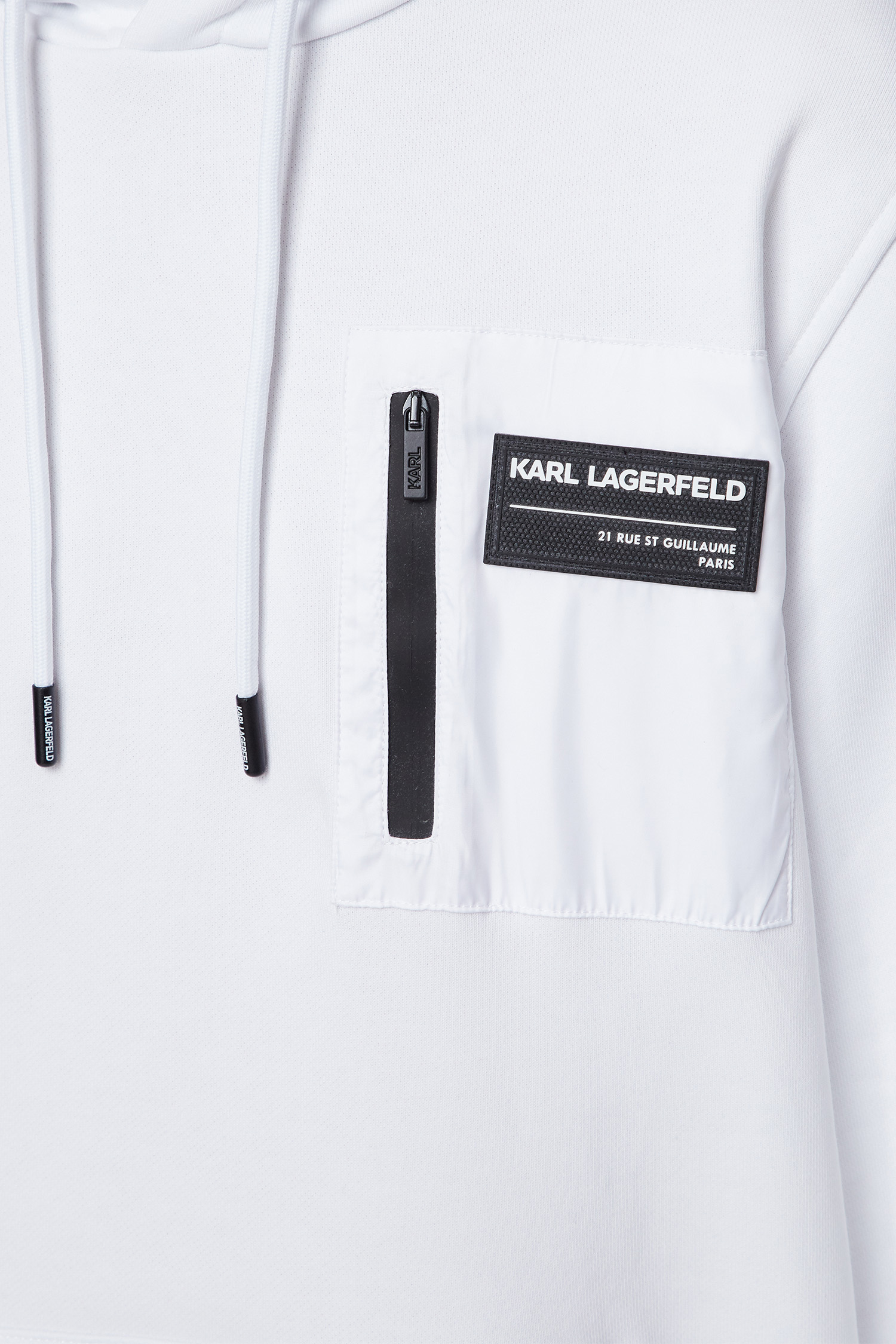 Мужское белое худи Karl Lagerfeld 531900.705085;10