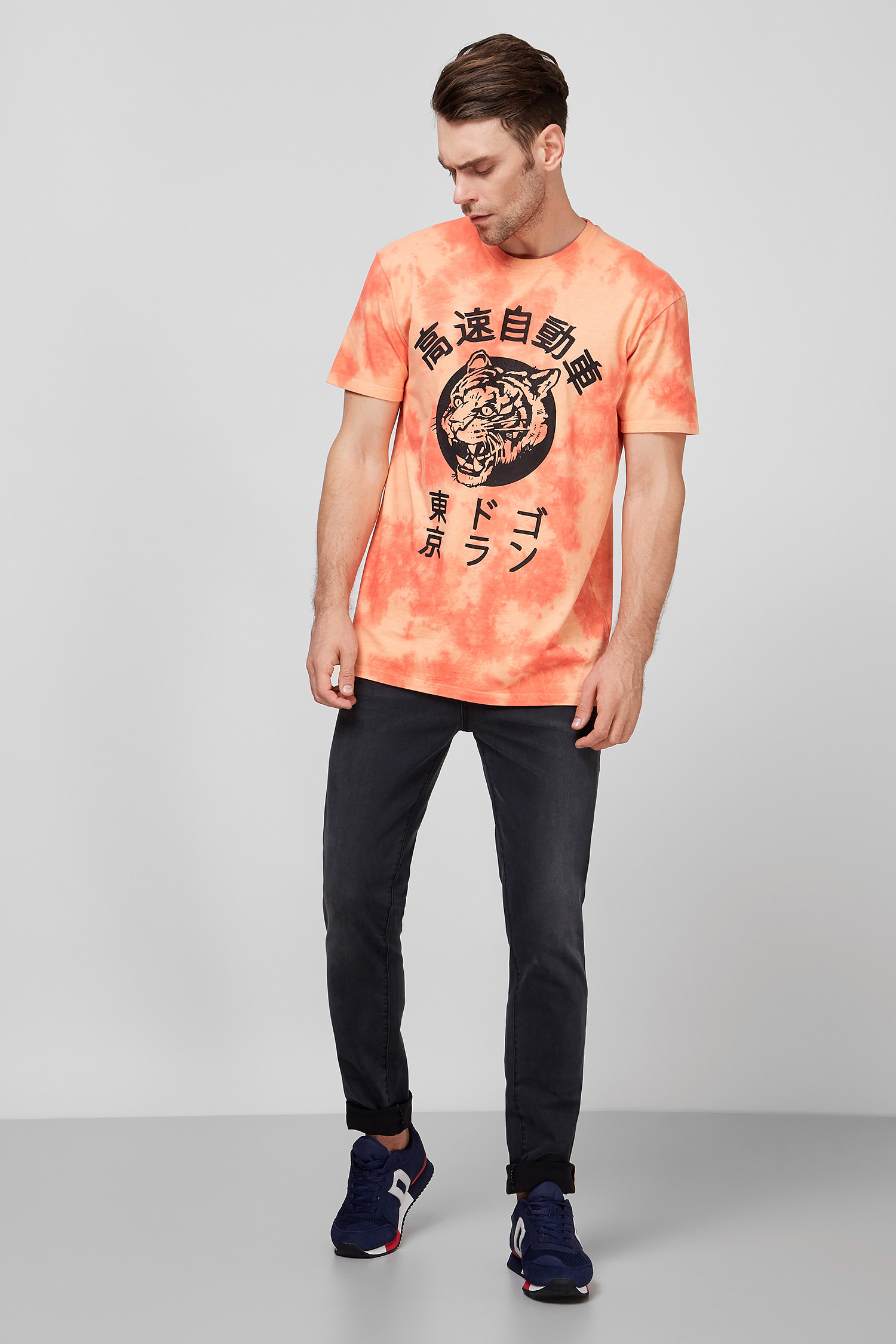 Мужская футболка с принтом SuperDry M1010263A;MRN