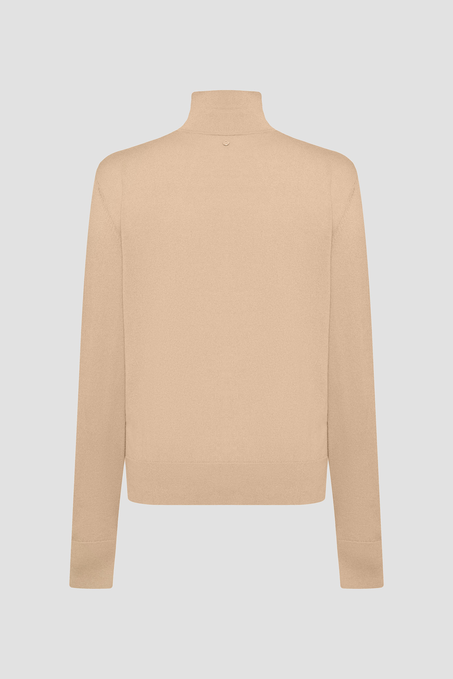 Женский бежевый шерстяной гольф BOSS 50551356;222