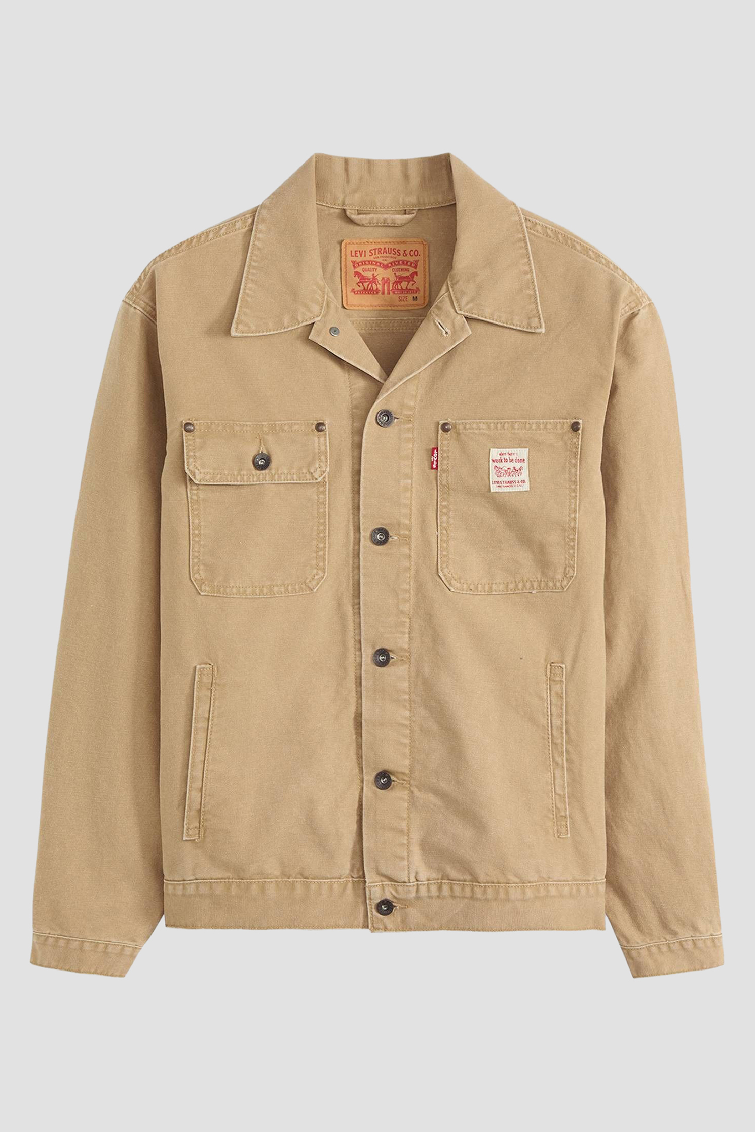 Чоловіча бежева джинсова куртка Levi’s® A4820;0023