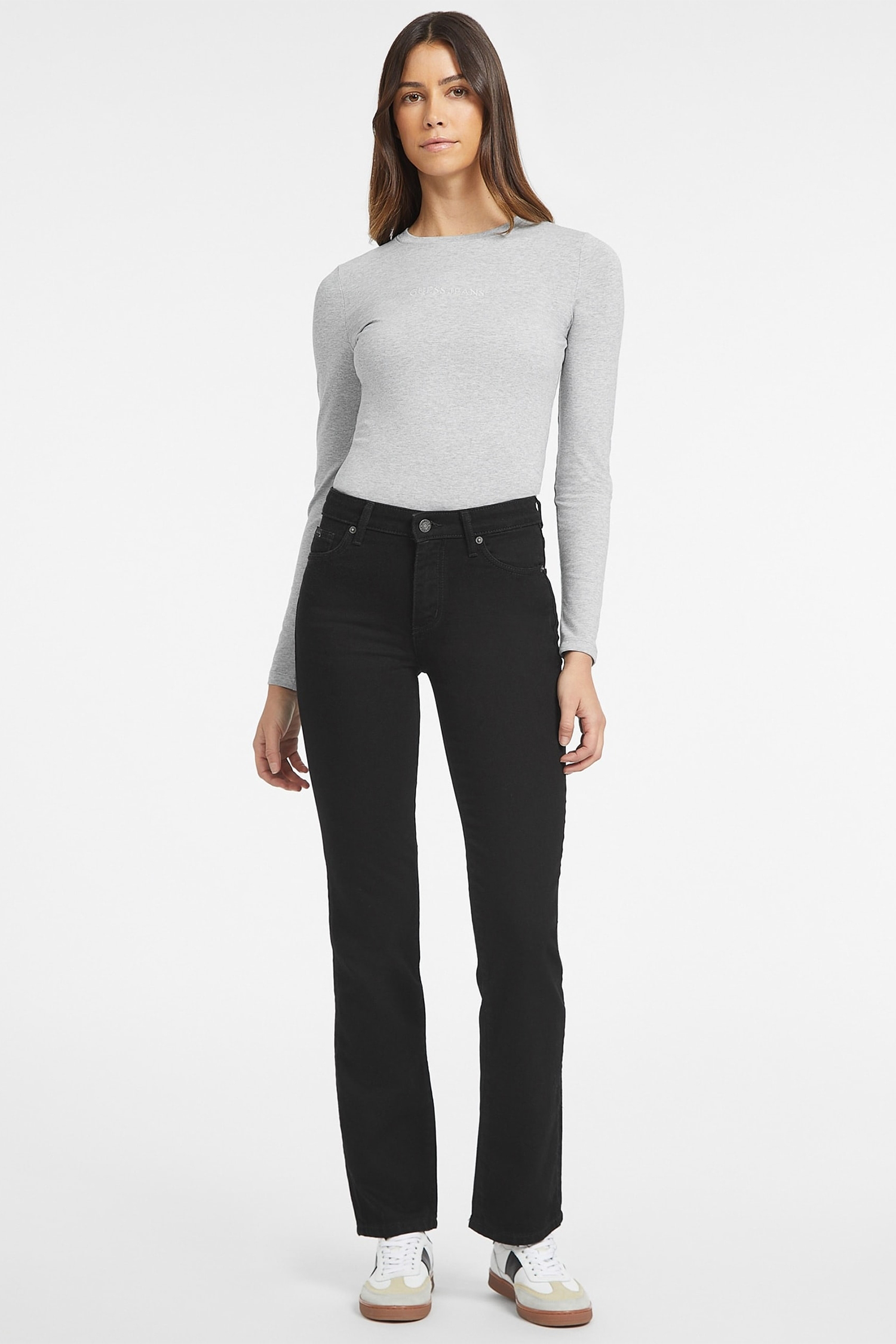 Женские черные джинсы Guess Jeans W4YA98.D5E81;BL4O