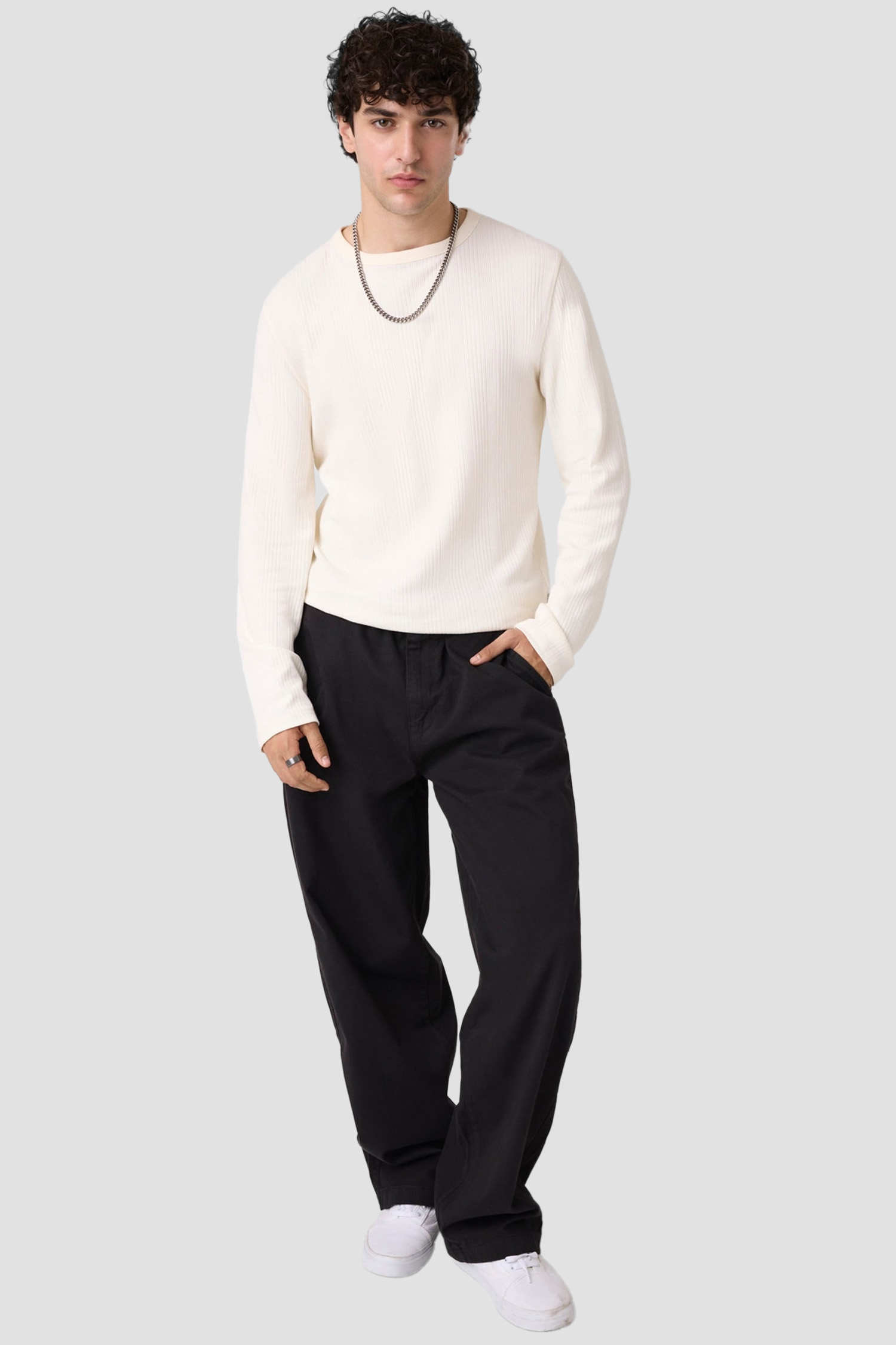 Мужские черные брюки Guess Jeans M5YB60.WGCV1;JBLK