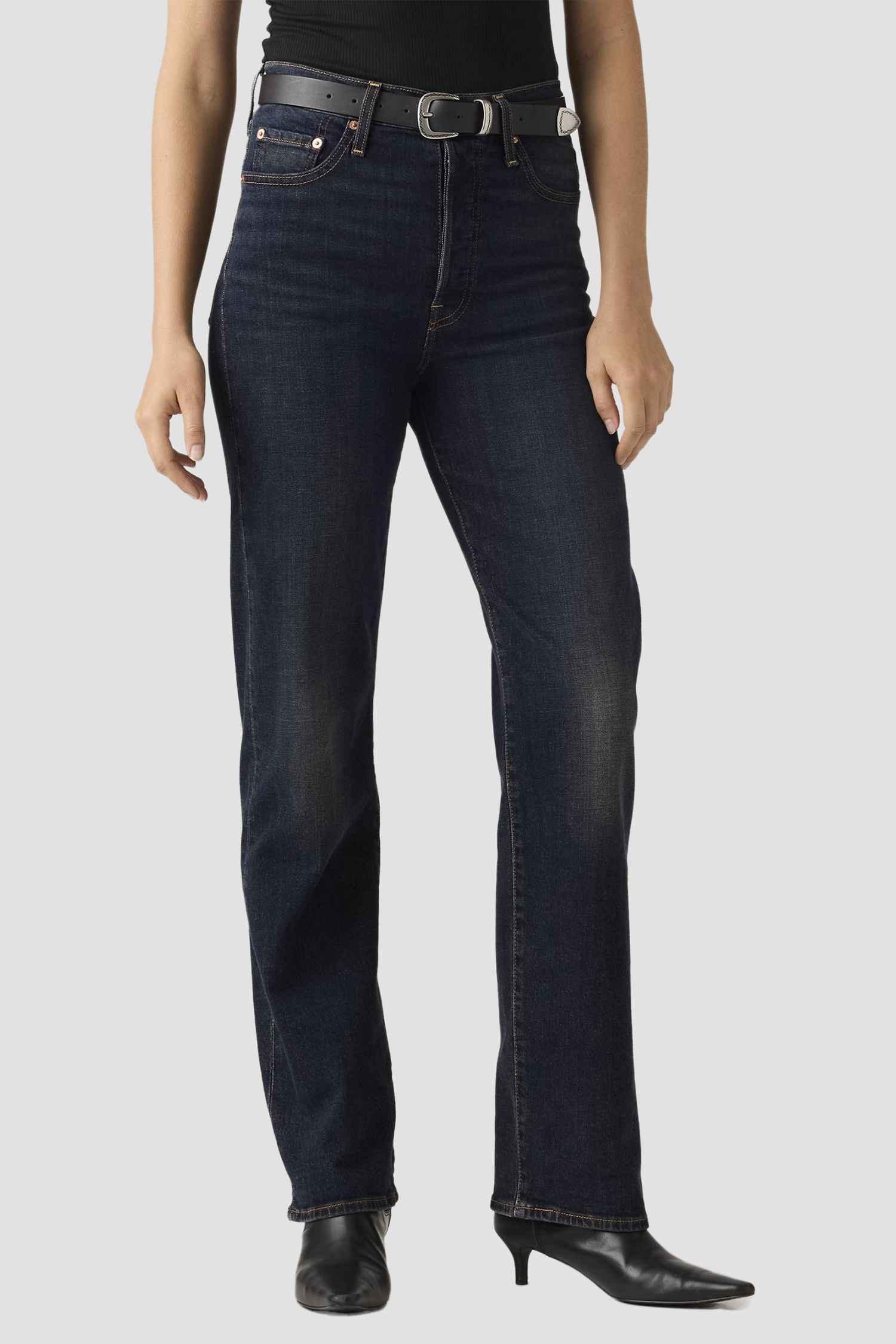 Женские темно-синие джинсы Ribcage Levi's® 79078;0062 — Ultrashop