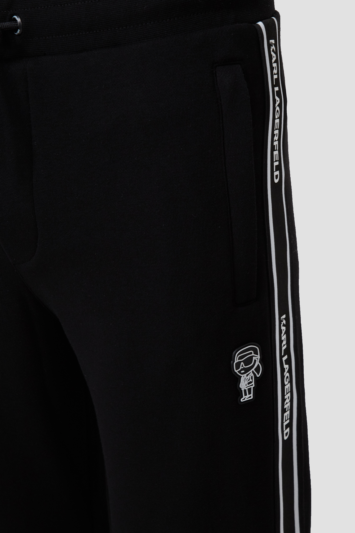 Мужские черные спортивные брюки Karl Lagerfeld 542900.705039;990