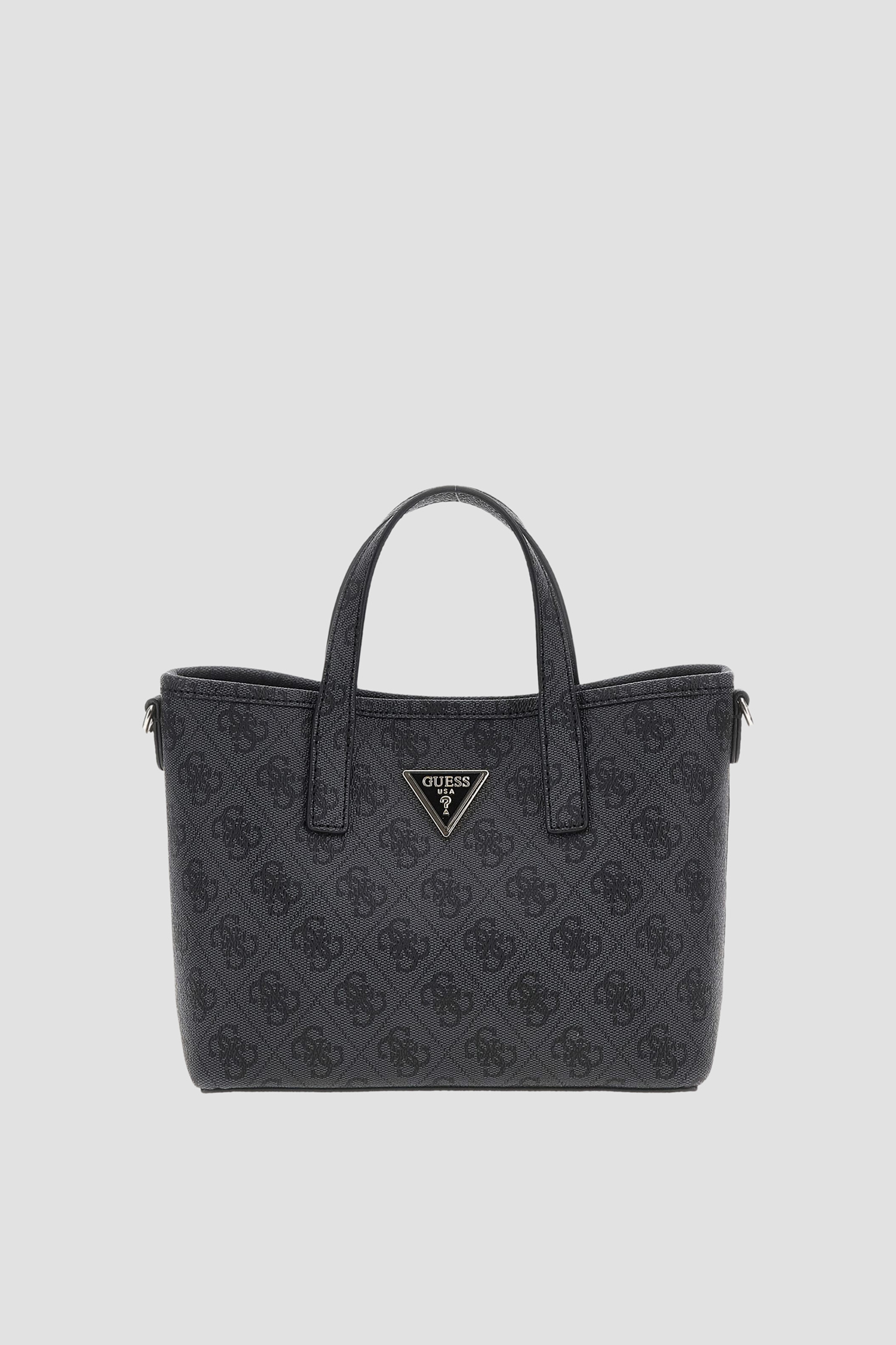 Женская темно-серая сумка с узором Guess HWSG92.11750;CLO